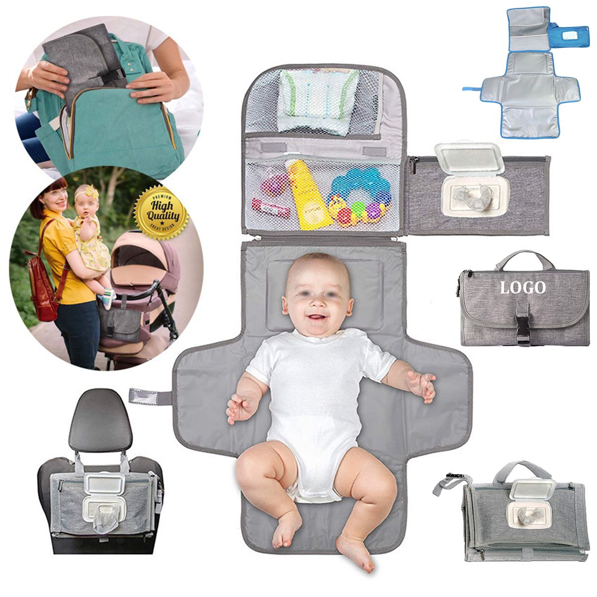 Portable Diaper Changing Pad