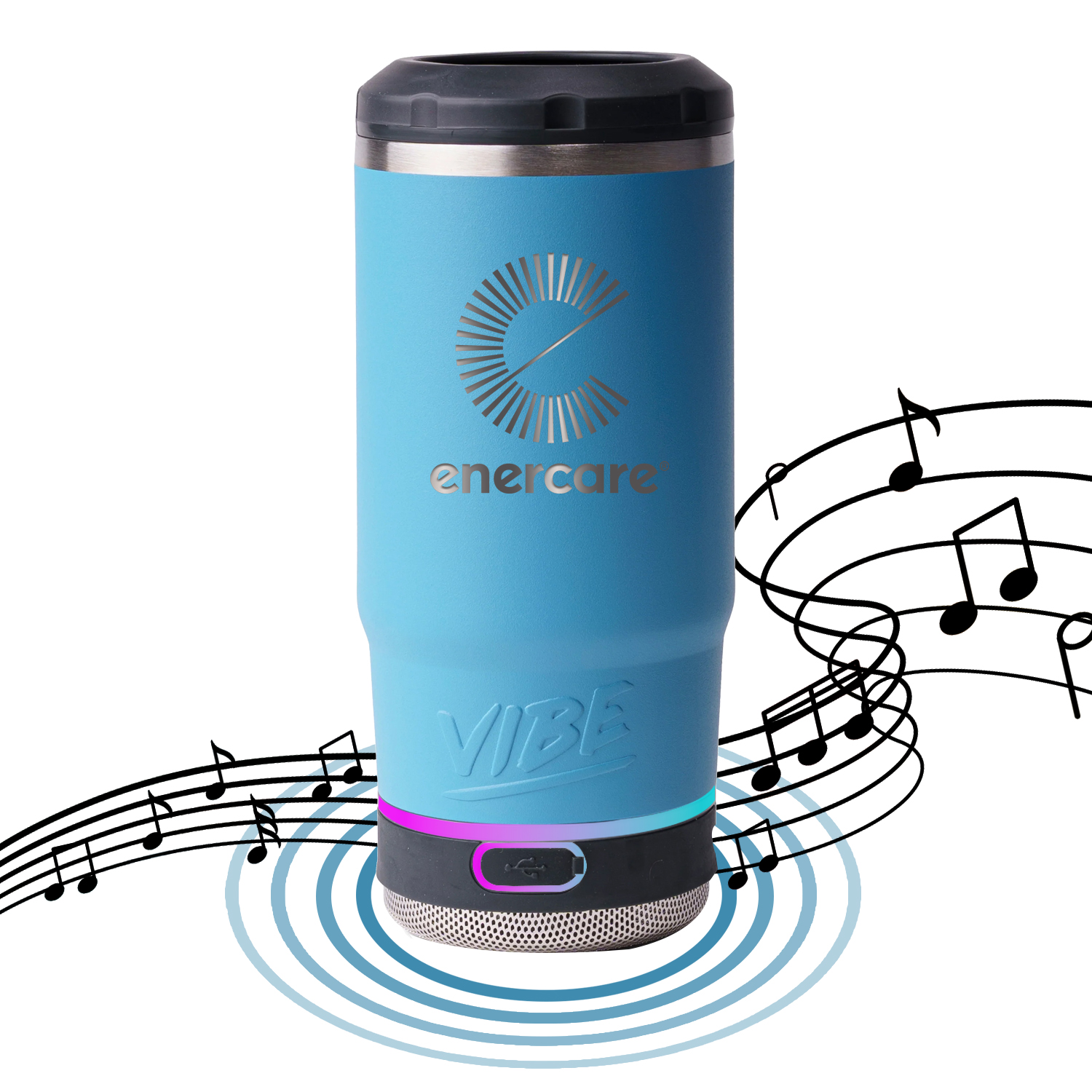Vibe Speaker Insulated Universal Can Cooler 4