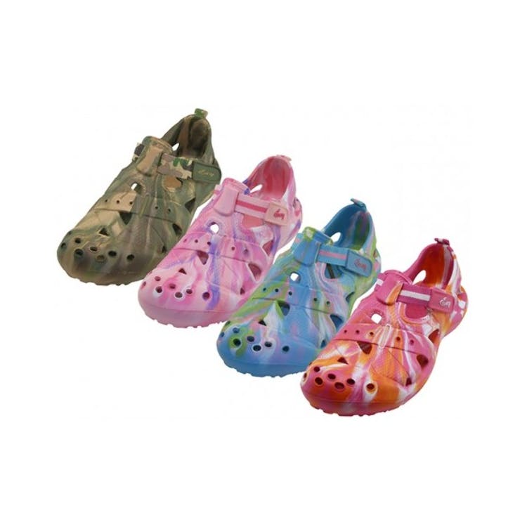 Women's EVA Tie-Dye Sandals - Sizes 5-10 Velcro Close 3