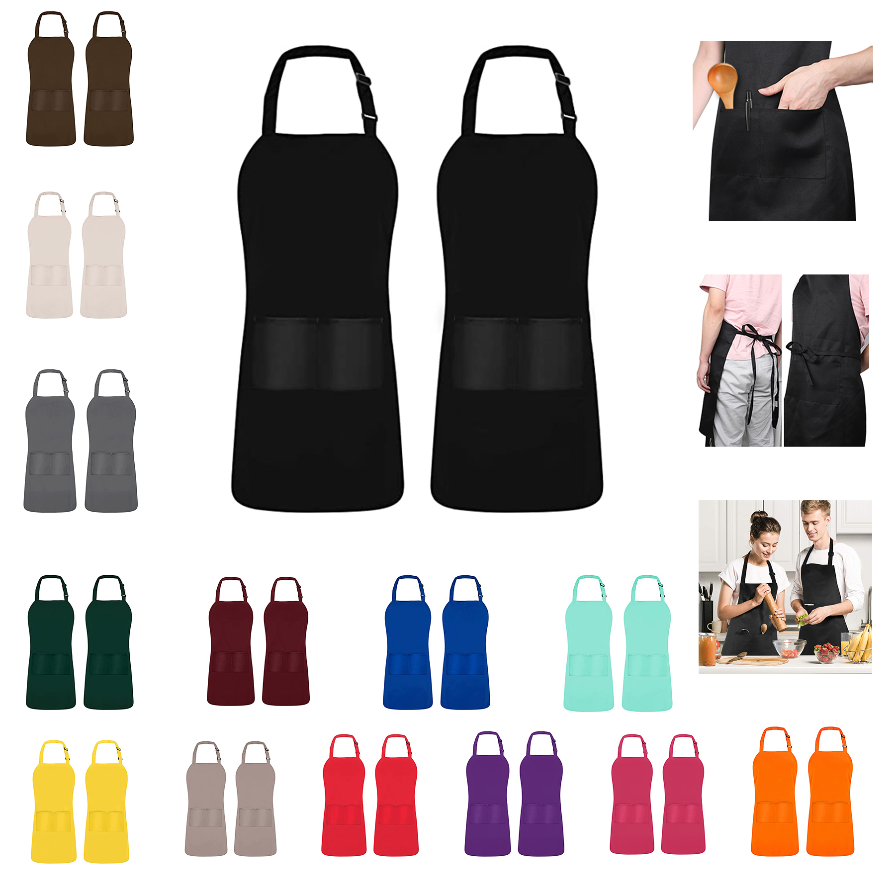 Unisex kitchen apron 5