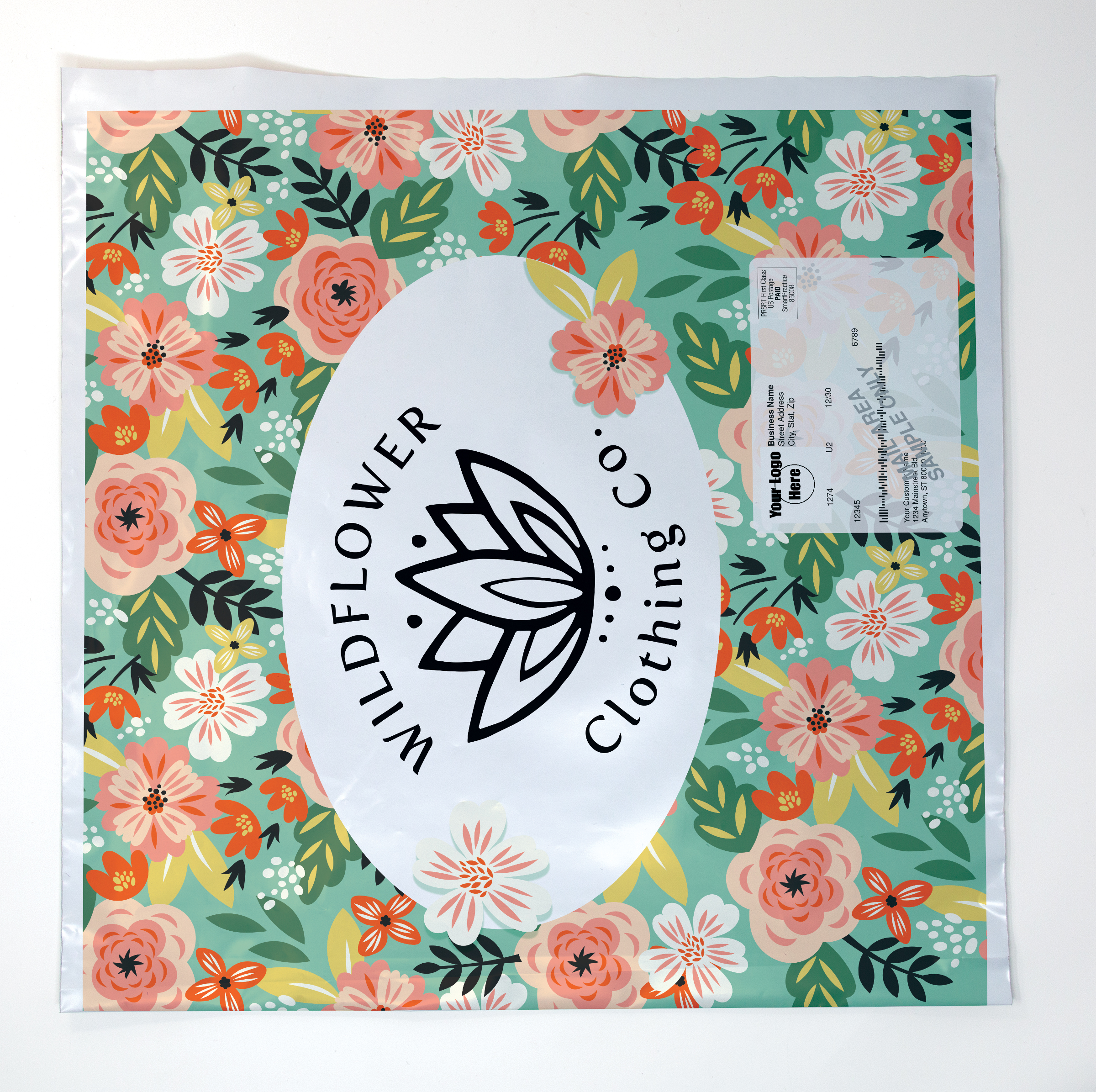 Full Color Variable Addressing 2-Sided Poly Mailer (14" x 12") 4
