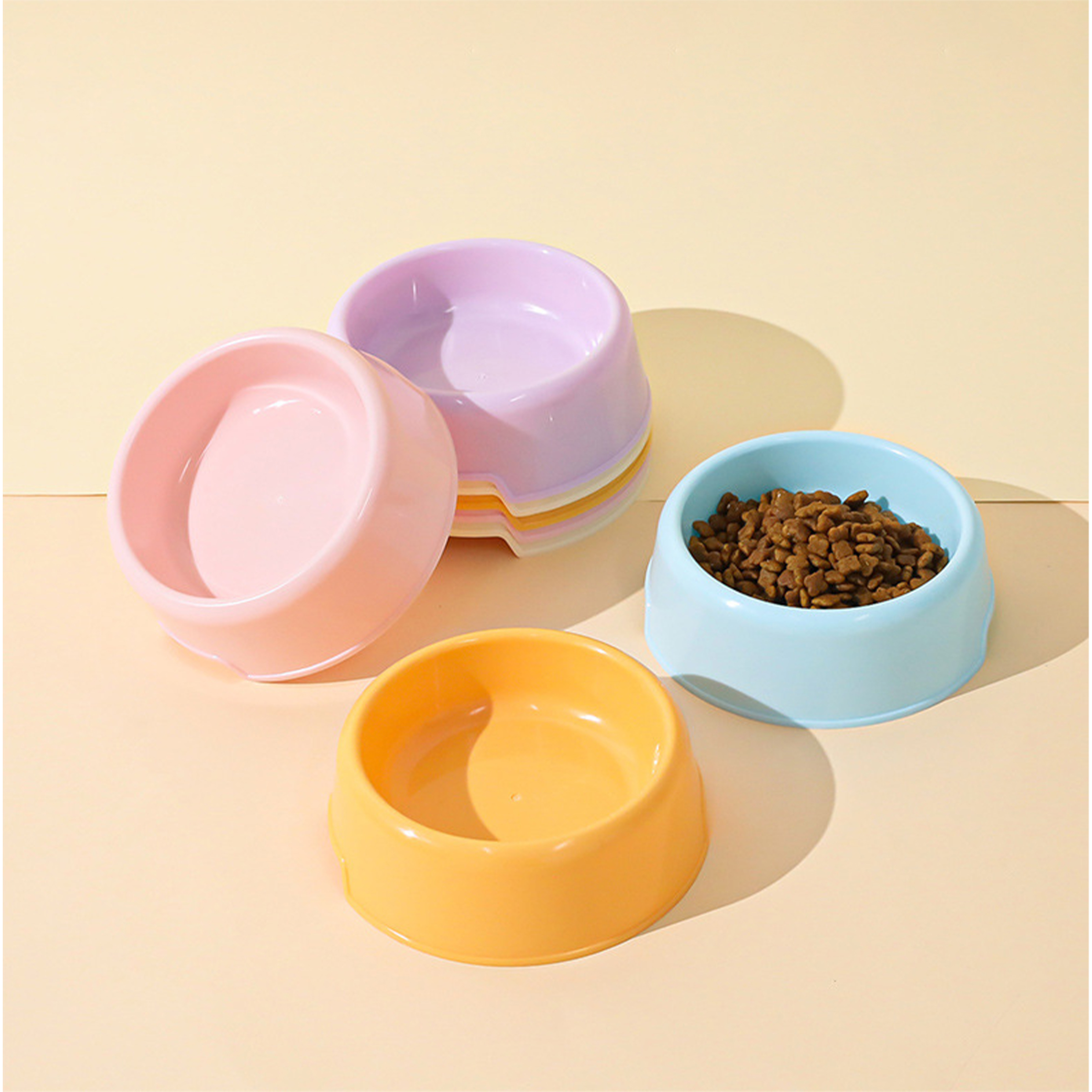 Plastic Pet Food Bowl 16