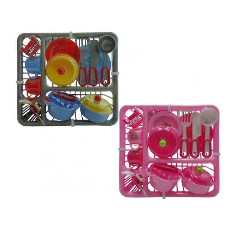 Kitchen Dish Drainer Sets with Accessories Assorted - 16 Piece 3