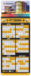 Magna-Card Business Card Magnet - Baseball Schedules (3.5 x 9)