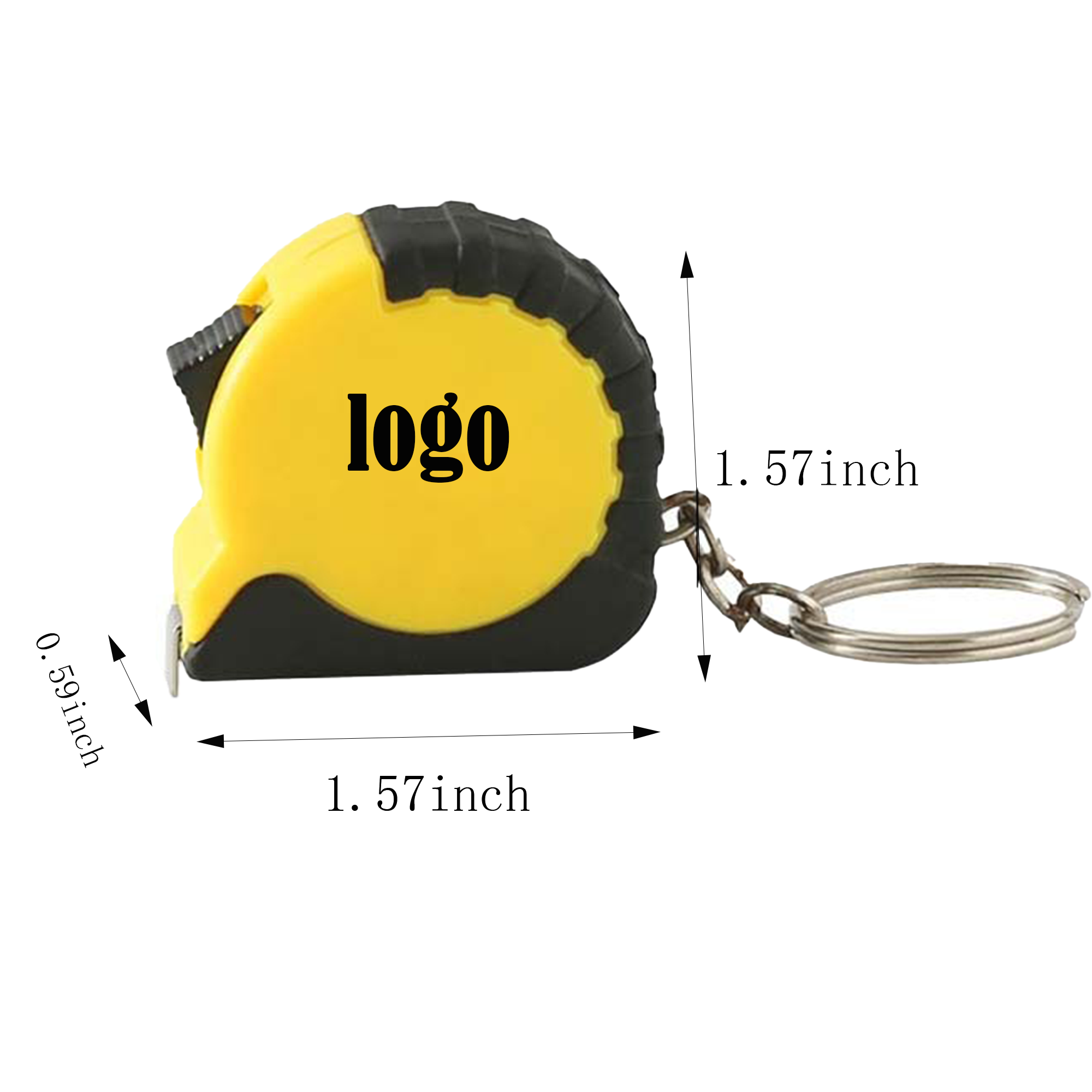 Pocket-Sized Keychain Measuring Tool MOQ50 4