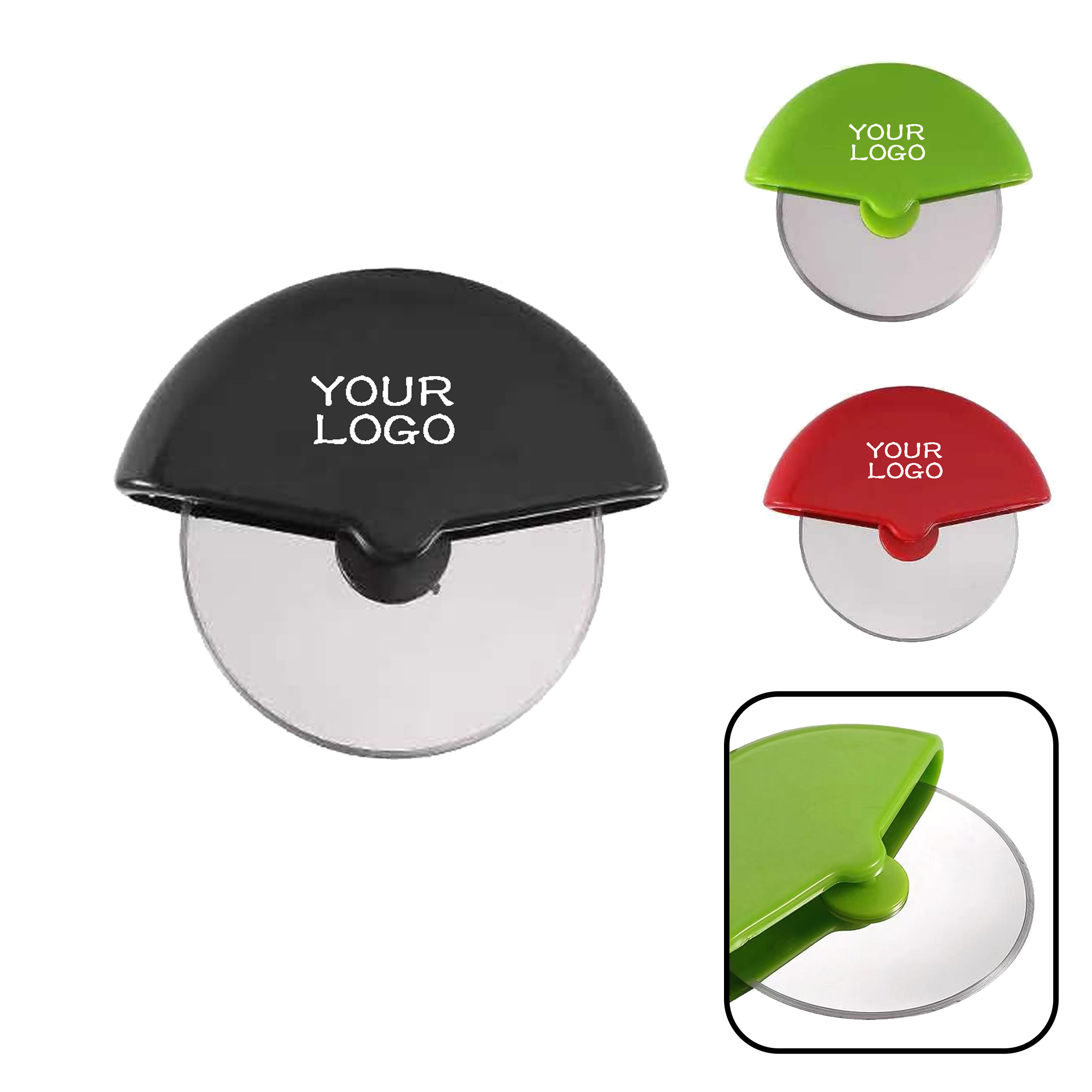 MOQ 20 PCS Pizza Cutter Stainless Steel 2