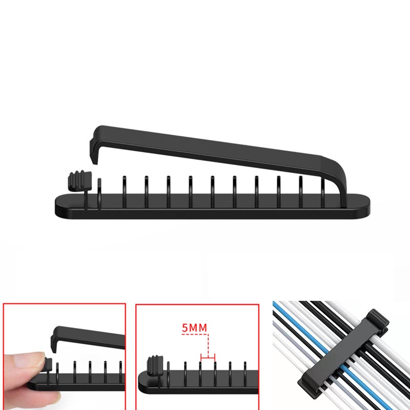 Charging Cable Cord Organizer Desk