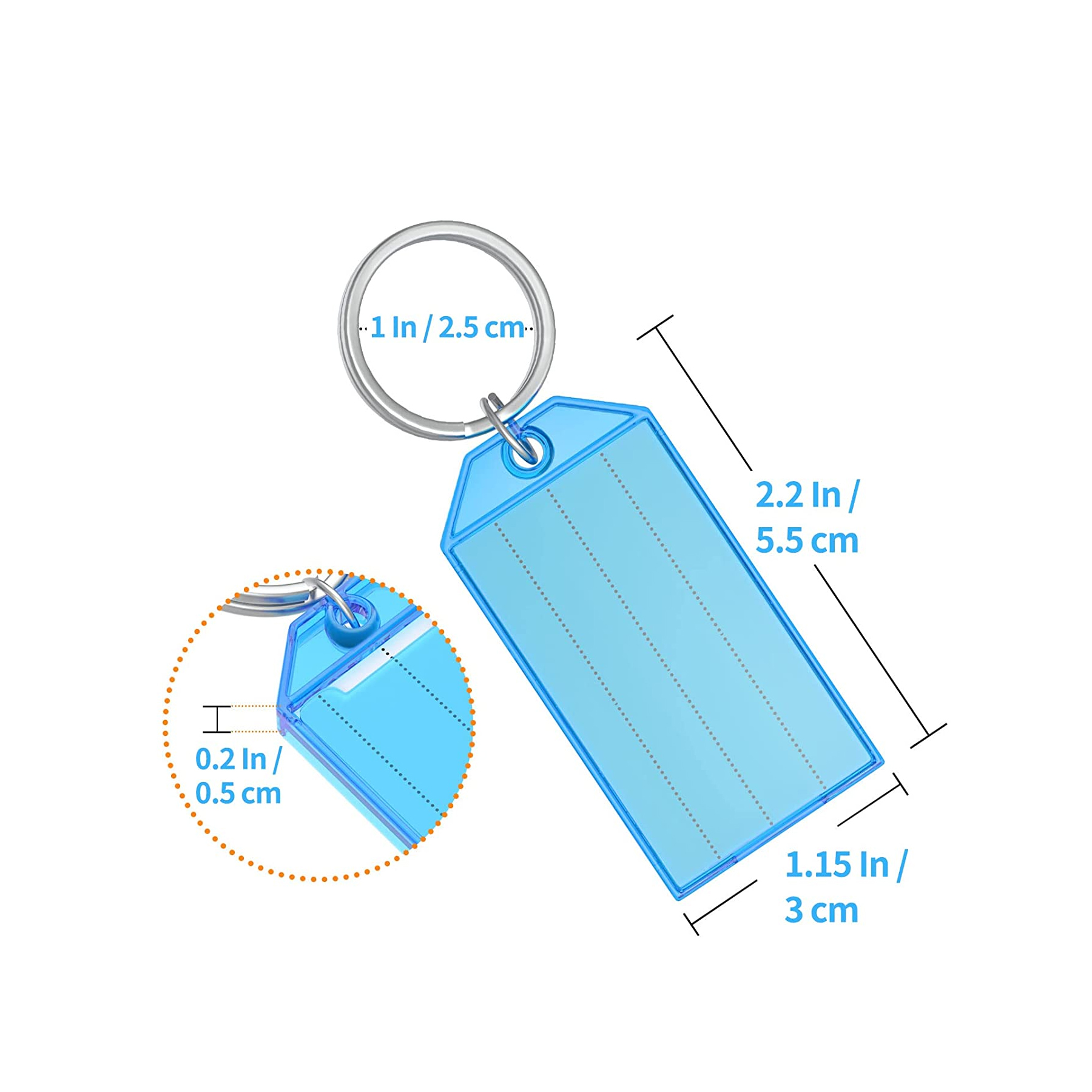 Tough Plastic Key 5