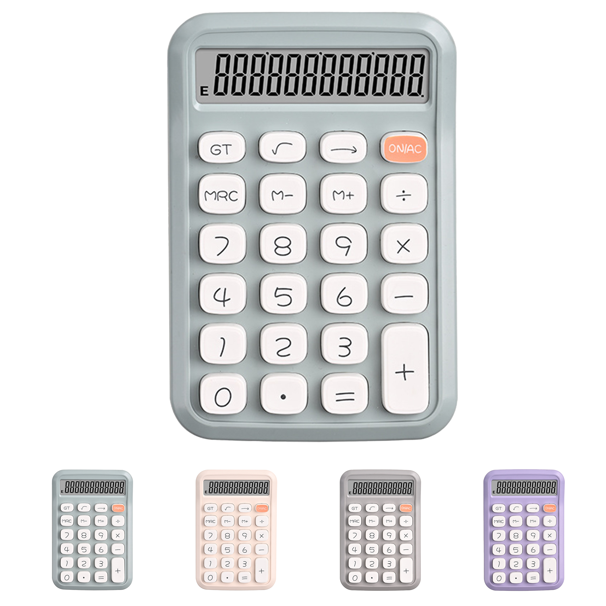 School Pastel-colored Calculator 2