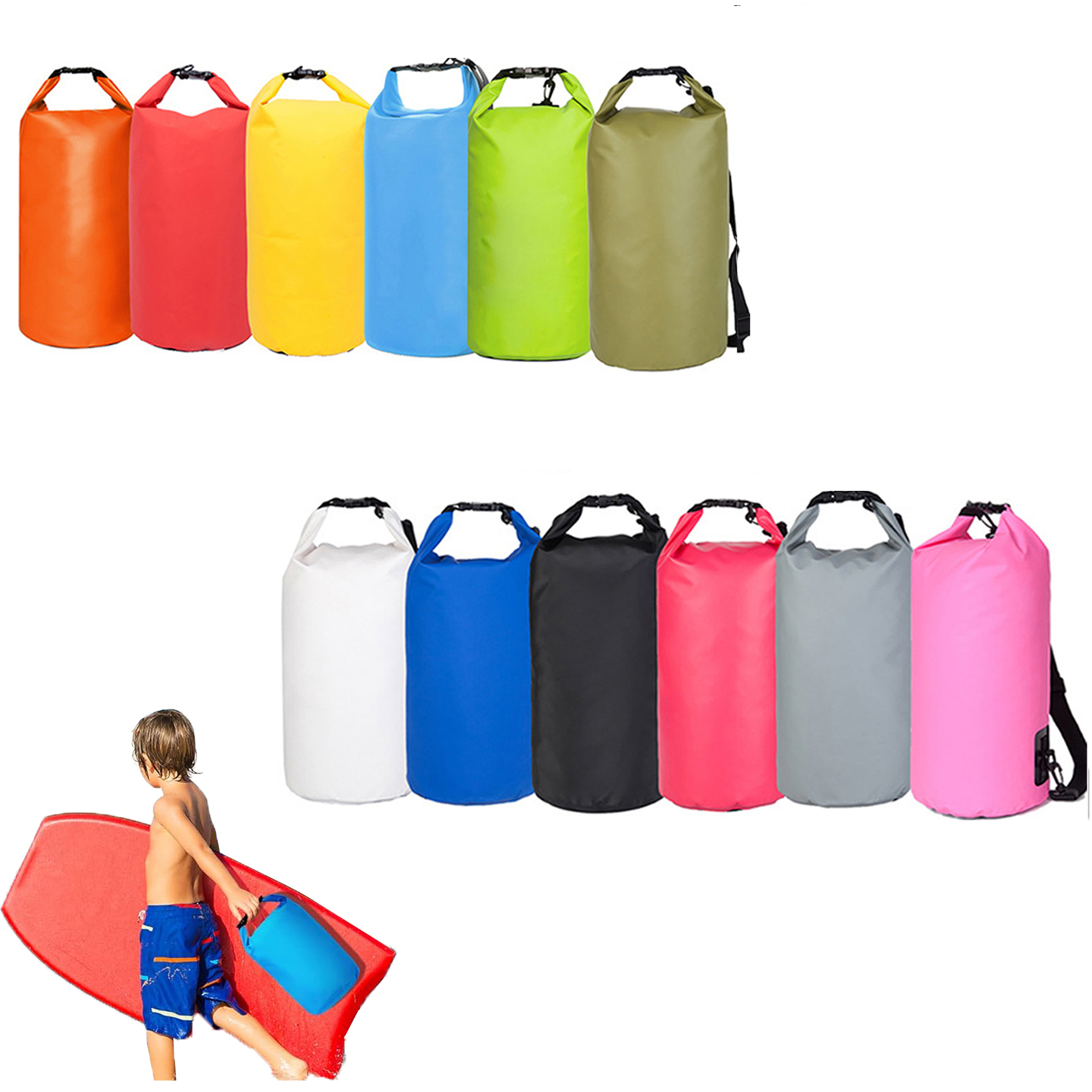 500D PVC Swimming Beach Waterproof Bag 2