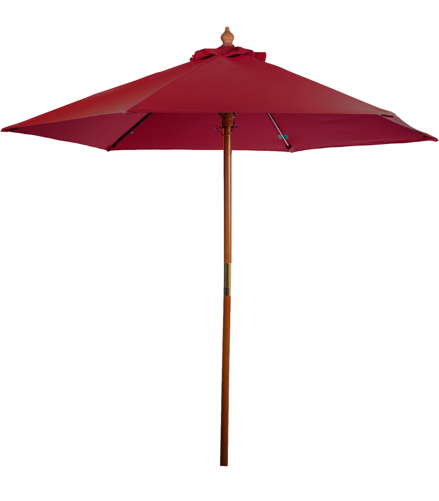 7' Wooden Market Umbrella 23