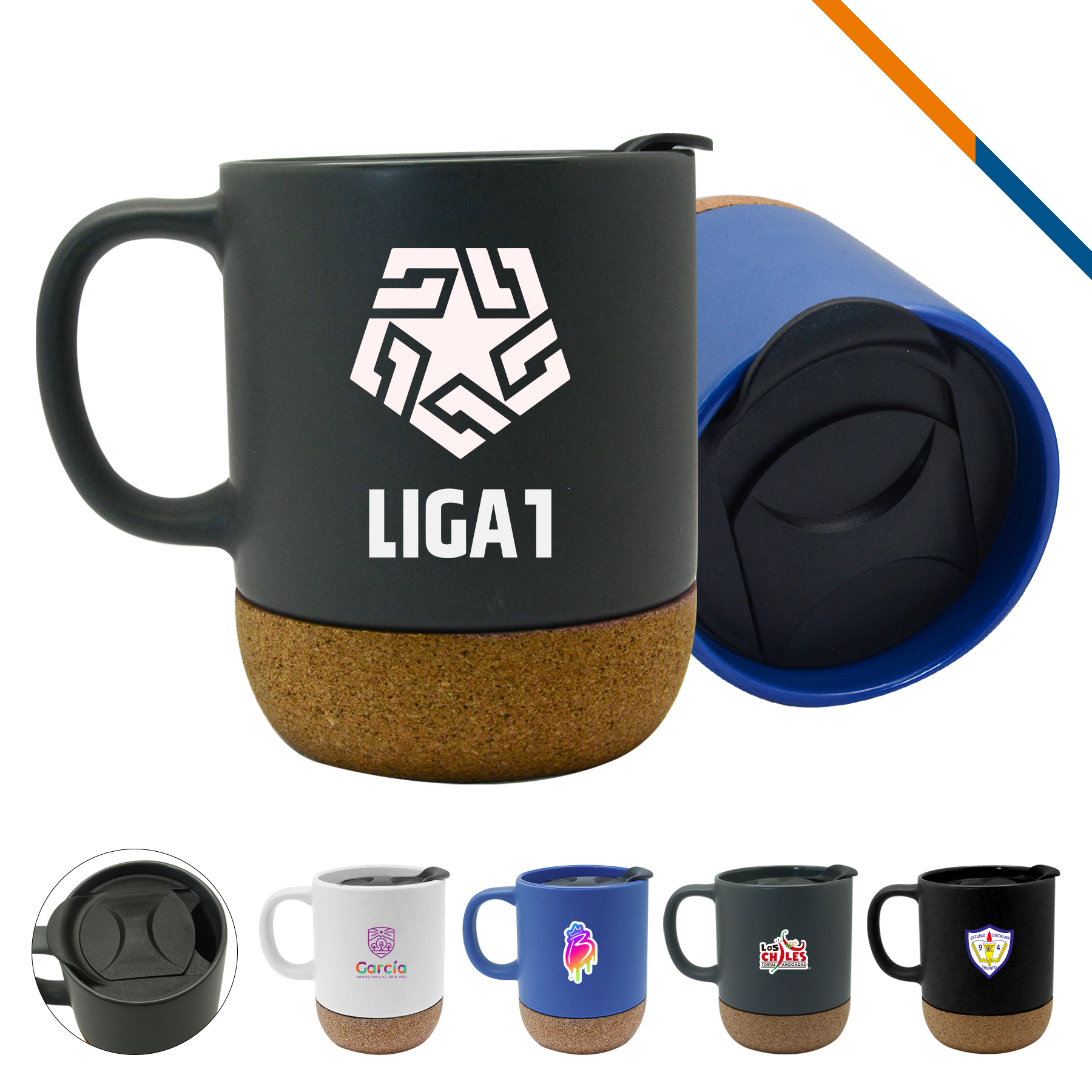 Cork Ceramic Mug - 12OZ.