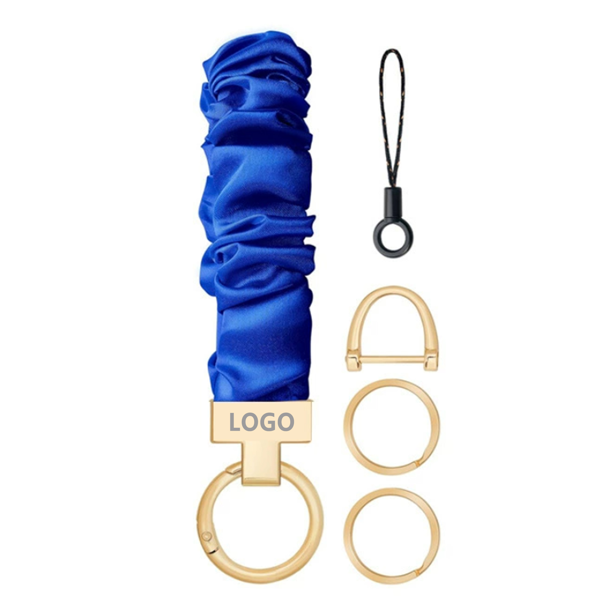 Pleated Wrist Keychain