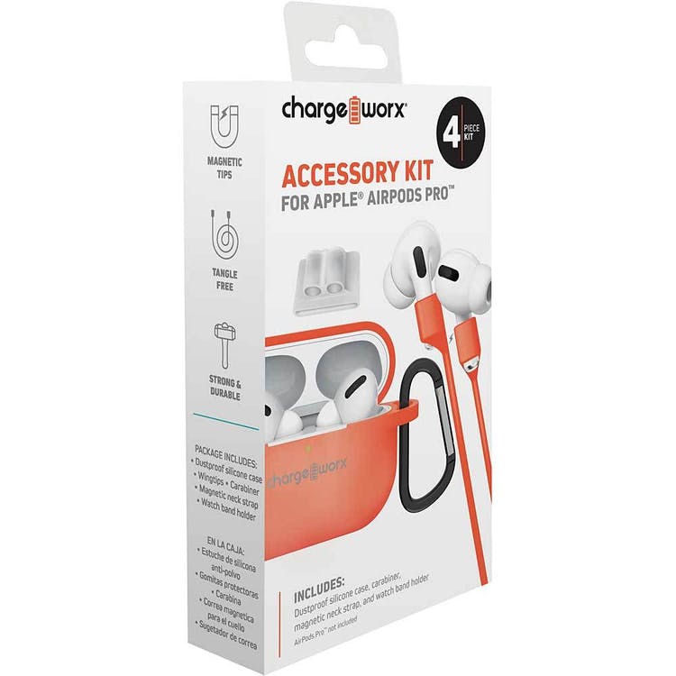 Apple AirPods Accessory Kits - Nectarine 4 Pieces 3