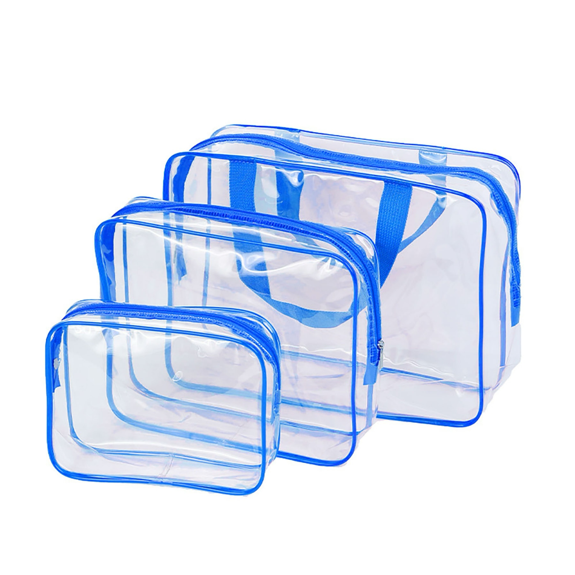 Portable Transparent PVC Toiletry Storage Bag 9