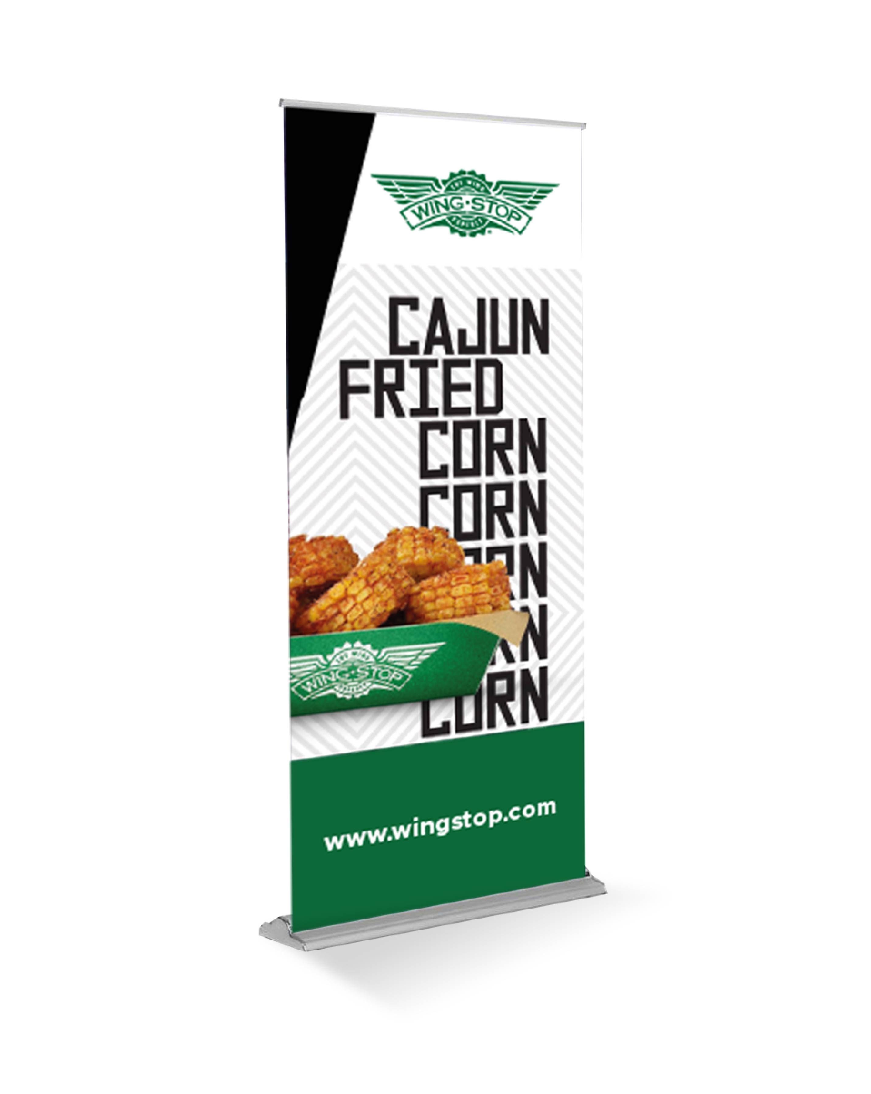 Banner Pro Retractable Stand Single Sided (60" x 92")