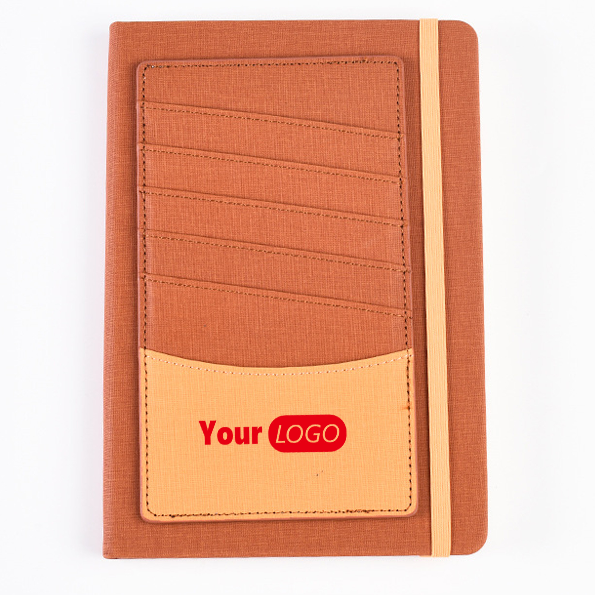 PU Leather A5 Business Notebook Card Holder 3