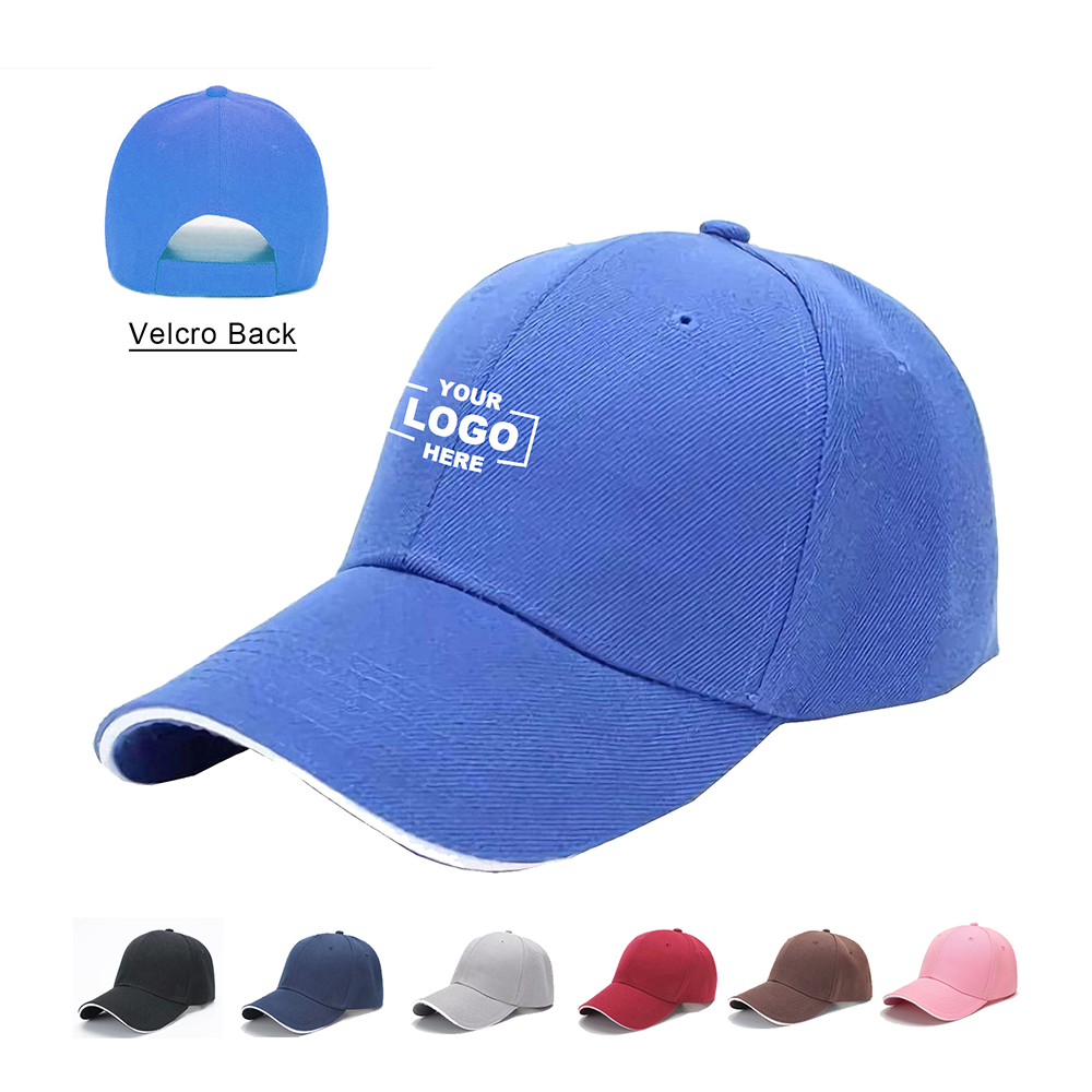 Baseball Cap W/ Stick-On Fastener Back