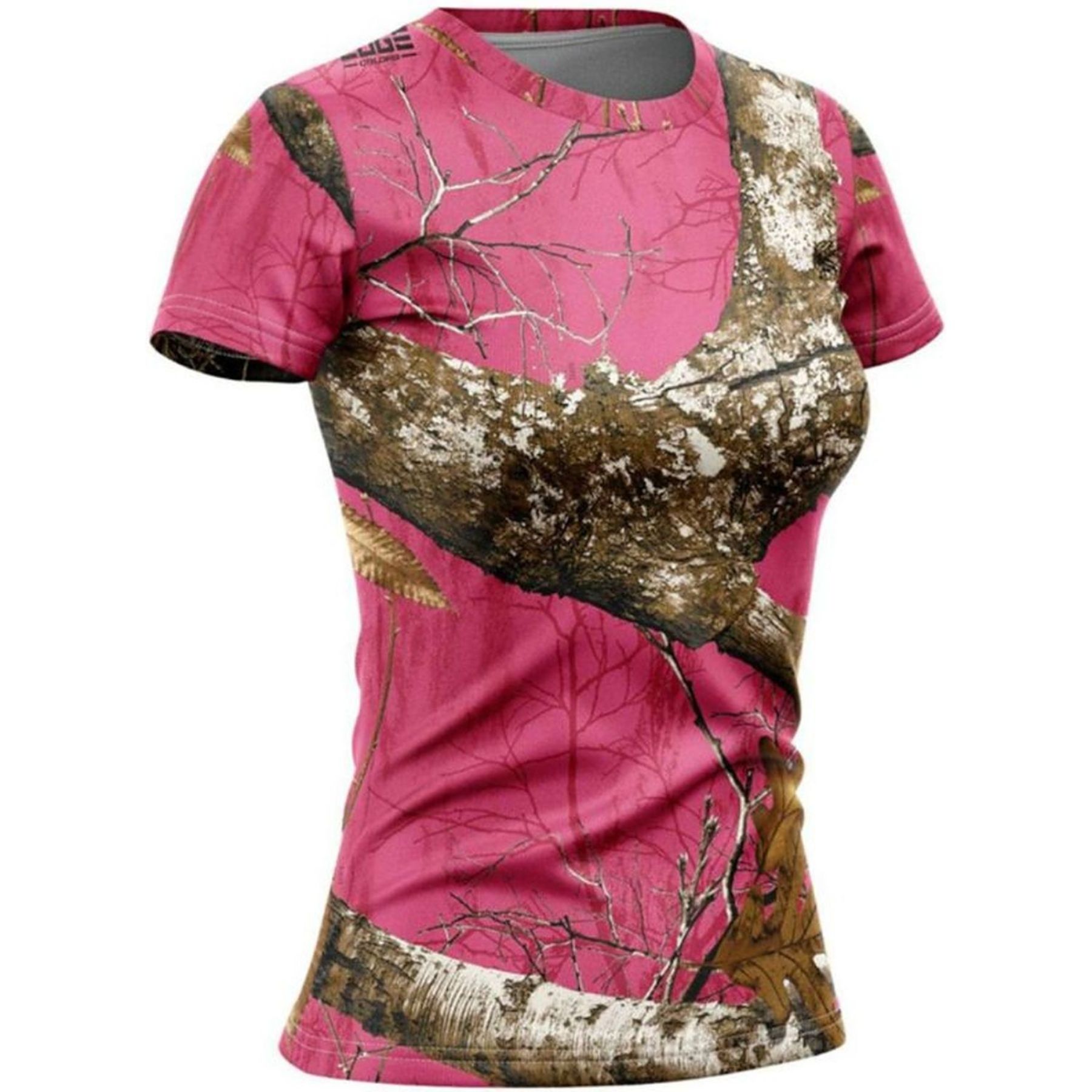 Realtree® Women's 4.4 Oz. Polyester Interlock Short Sleeve T-Shirt