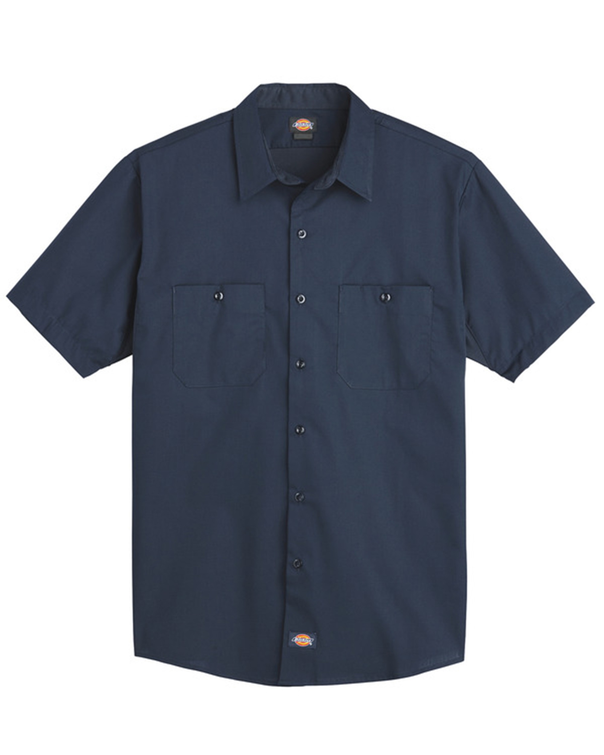 Men's Industrial Worktech Ventilated Short-Sleeve Work Shirt with Cooling Mesh
