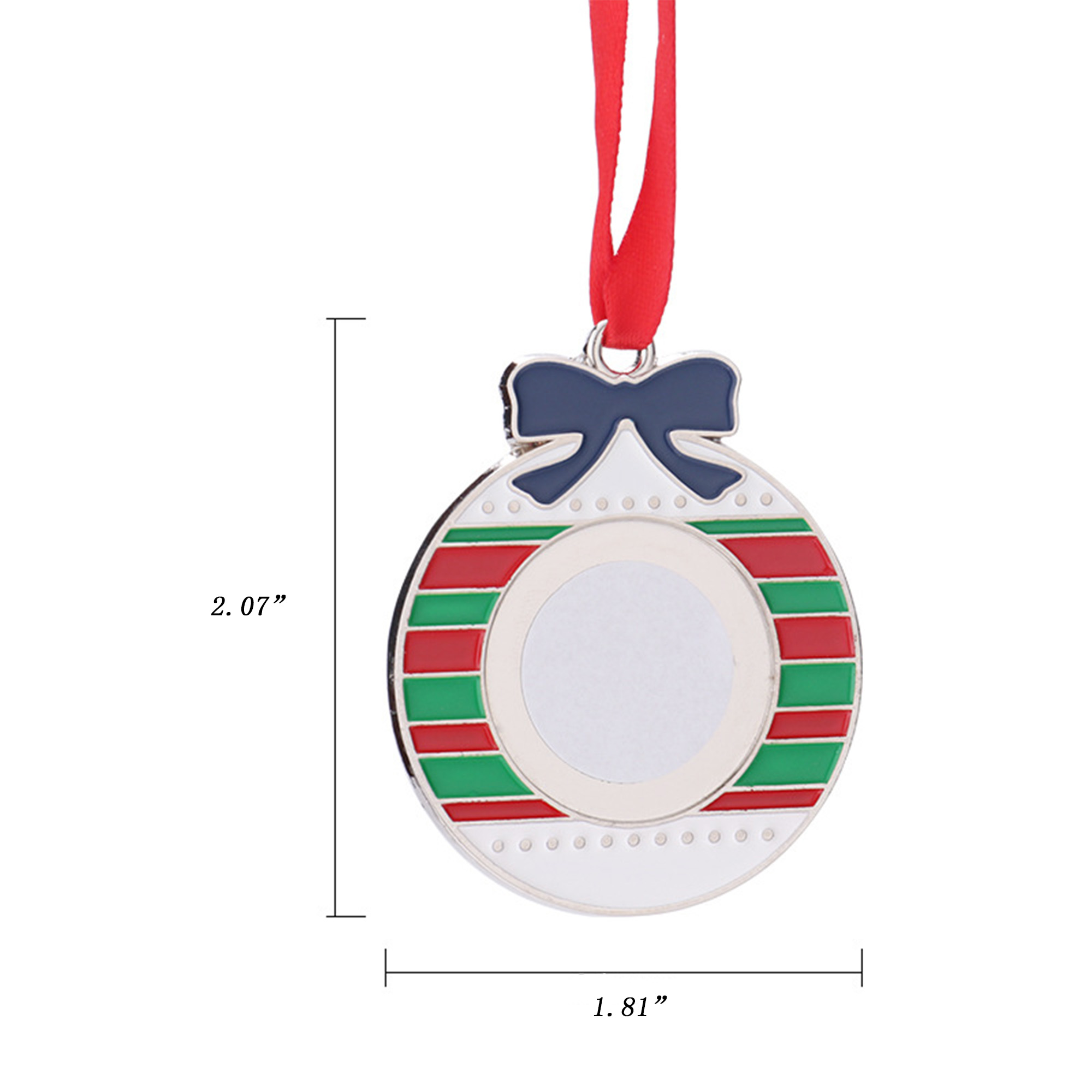 Aluminum Alloy Christmas Decoration Pendant 8