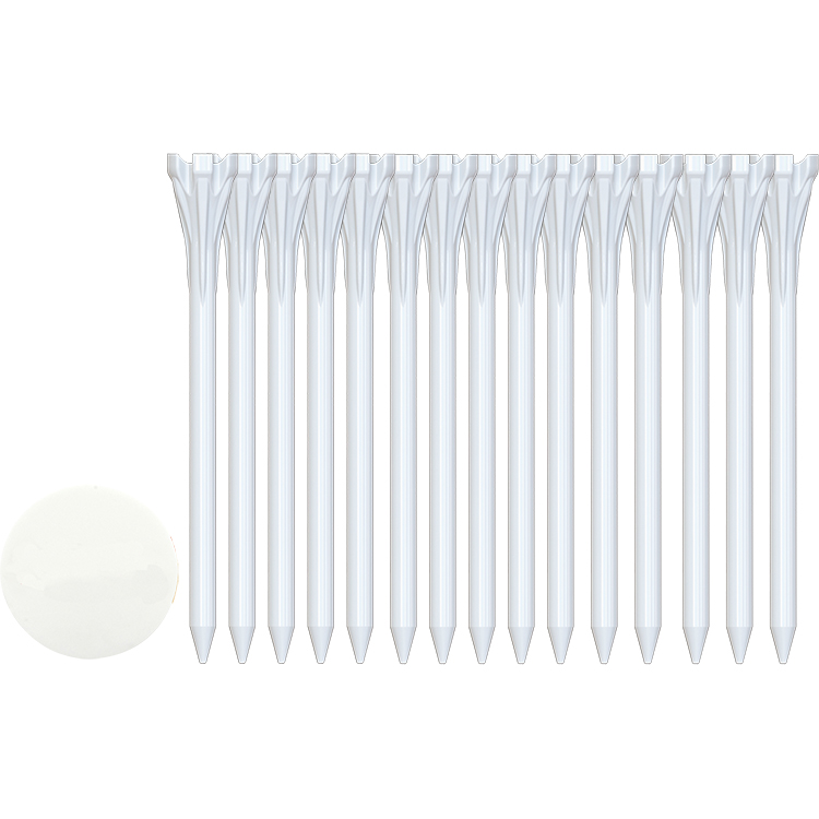 15 Flytee Tees 3-1/4", 1 Ball Marker 5