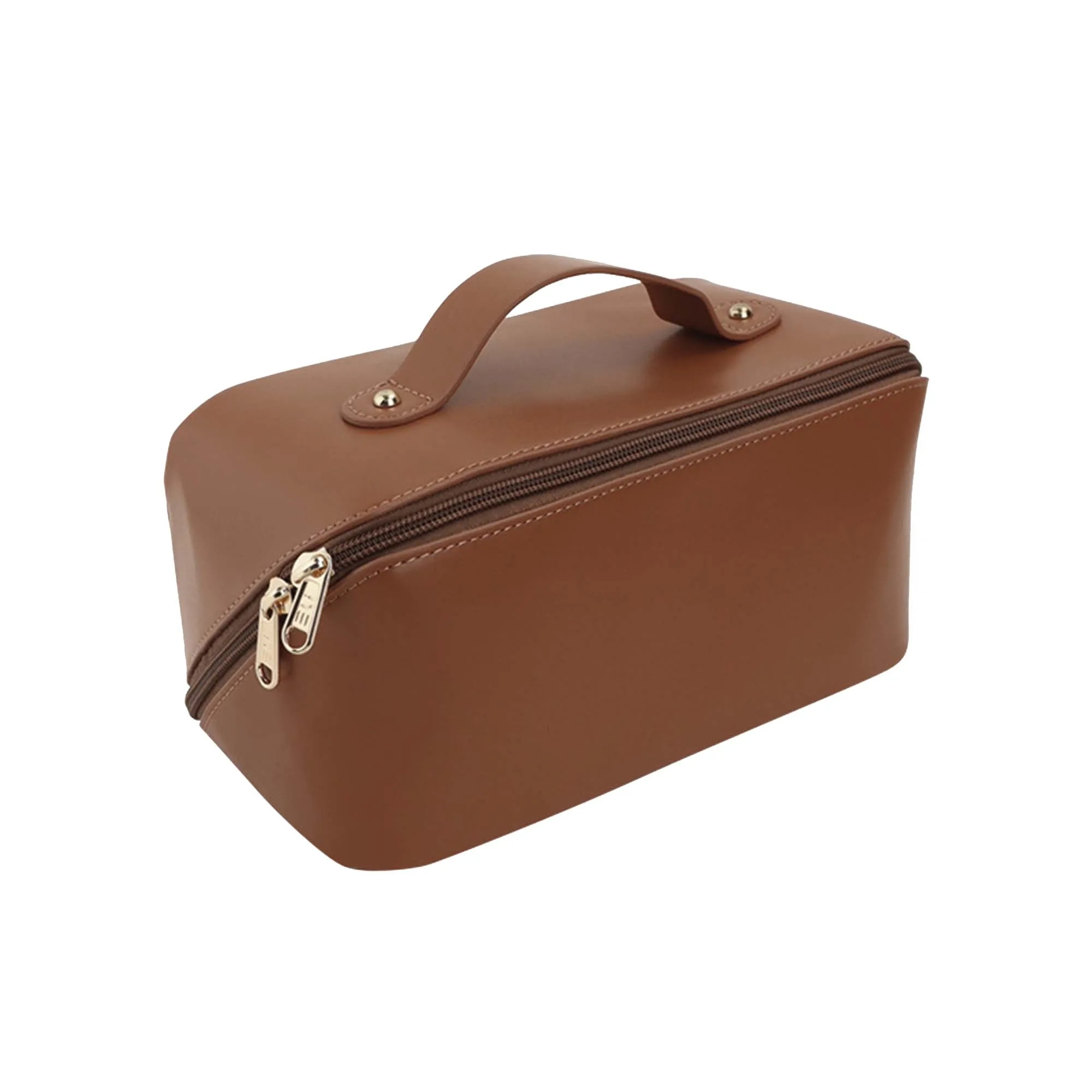 Large Capacity PU Leather Makeup Toiletry Bag 20