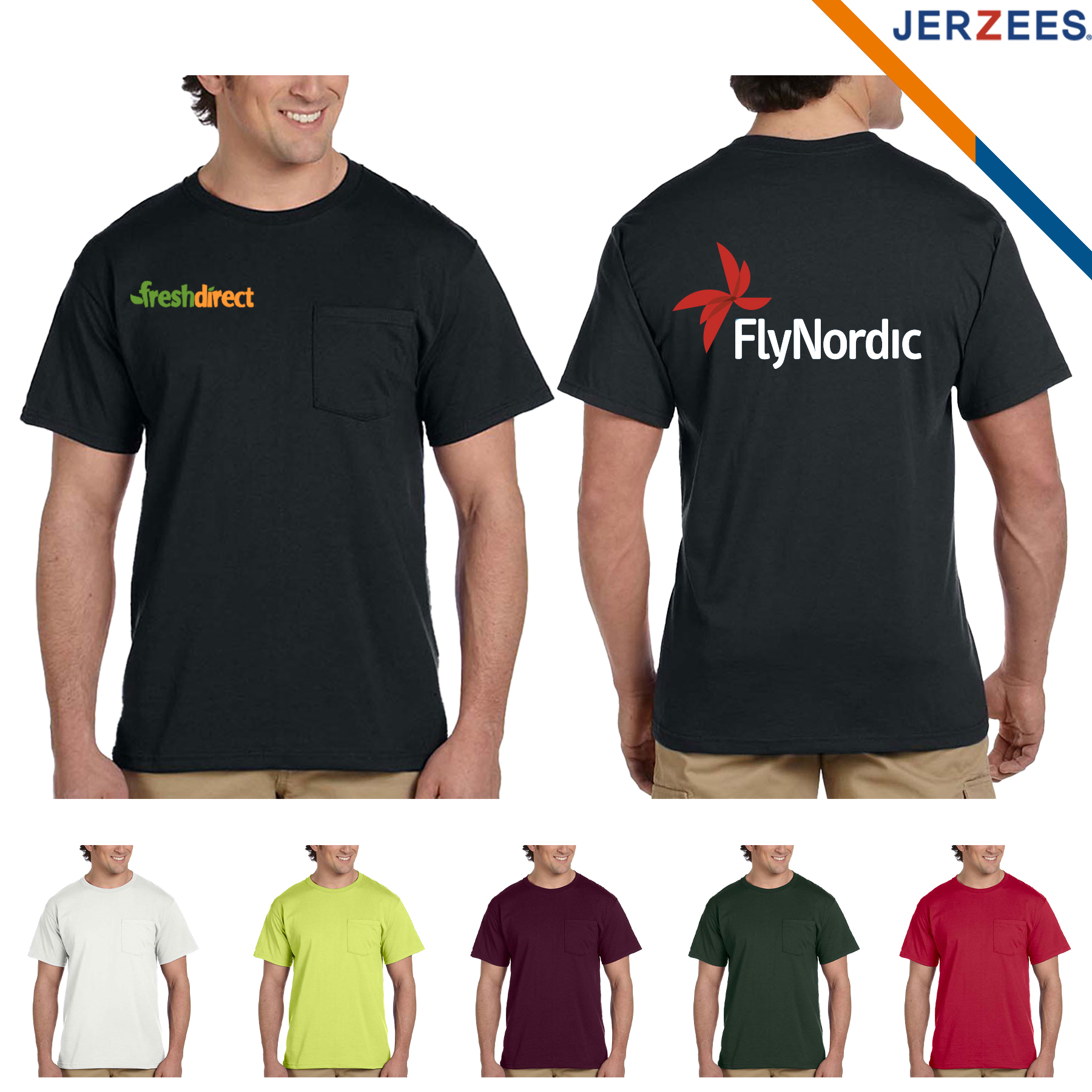 Jerzees® Adult DRI-POWER ACTIVE Pocket Shirts