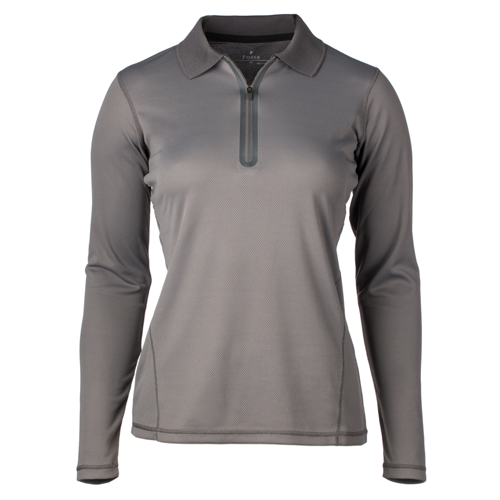 Ladies' Riviera Long Sleeve Polo Shirt 8