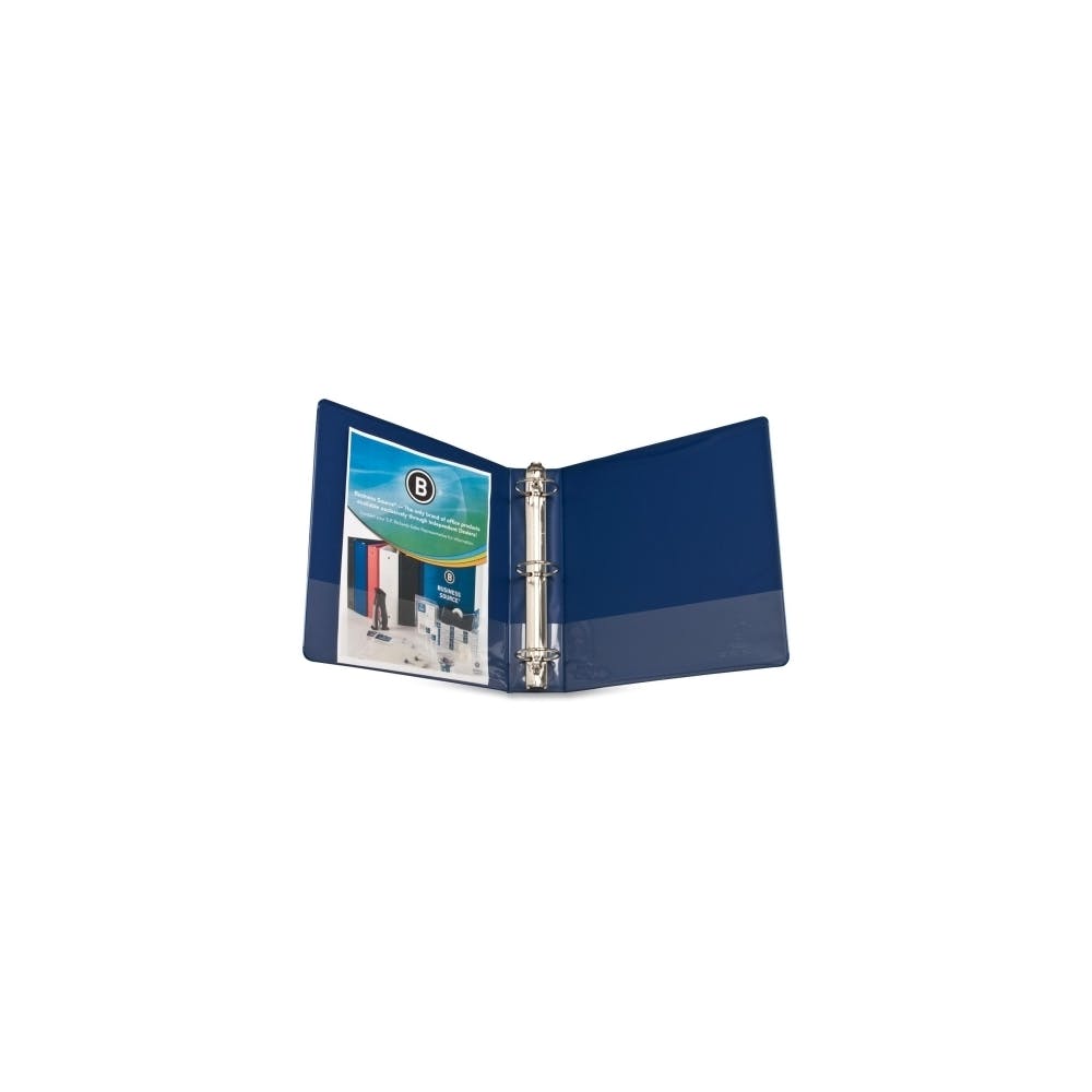 2" 3-Ring Binder - Dark Blue 2 Inside Pockets 3