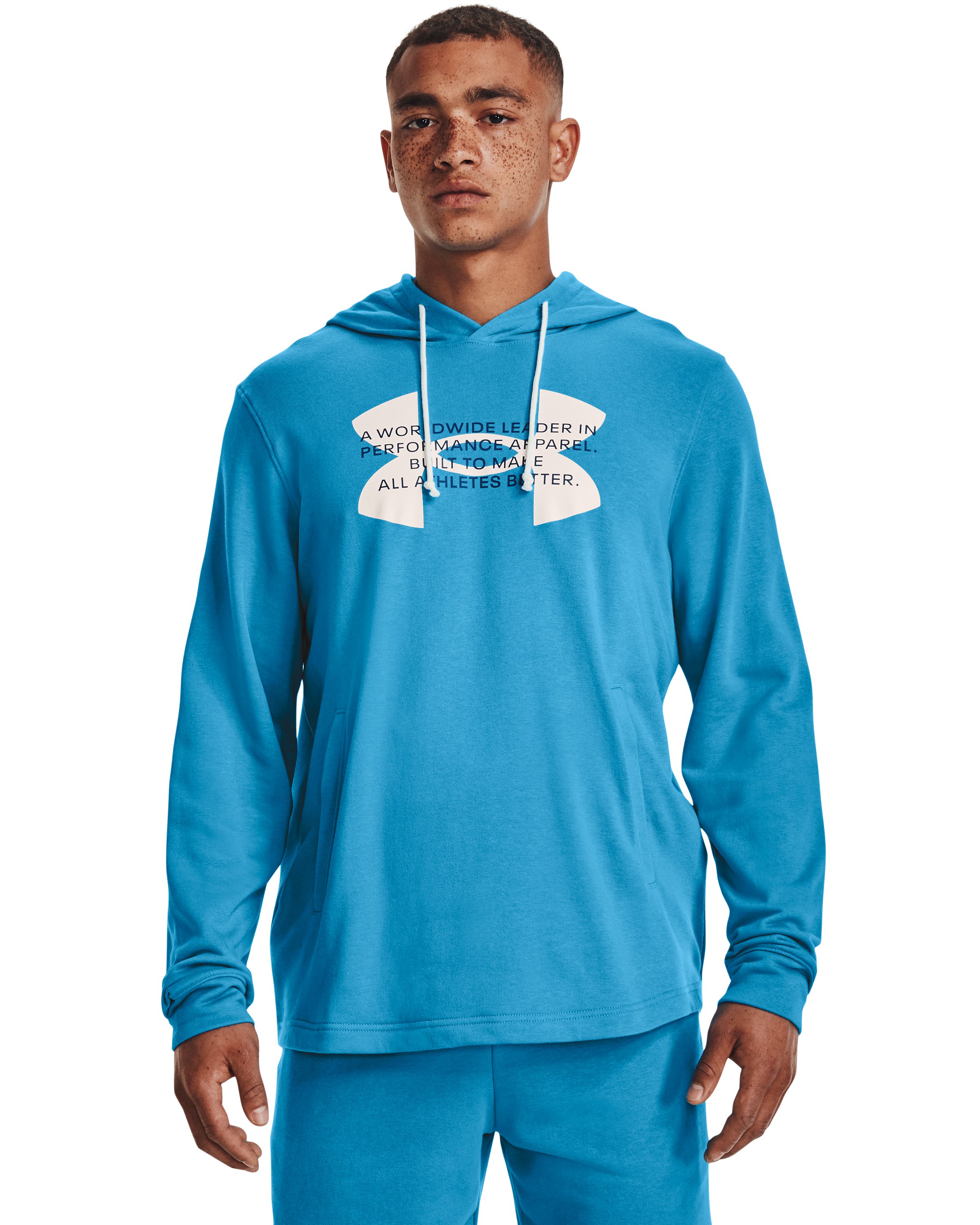 UA Rival Terry Logo Men's Hoodie 18