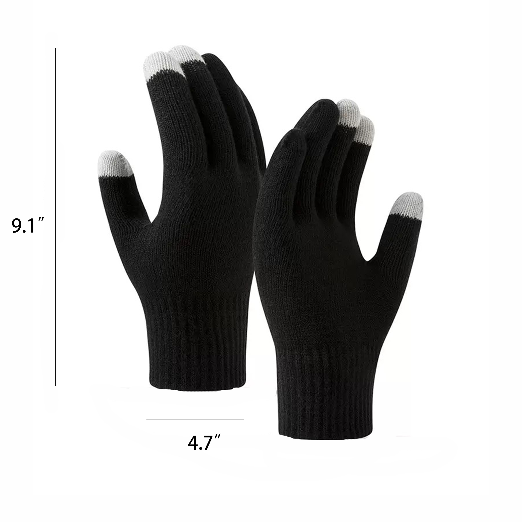 Knitted Touch Screen Gloves MOQ 1pcs 5