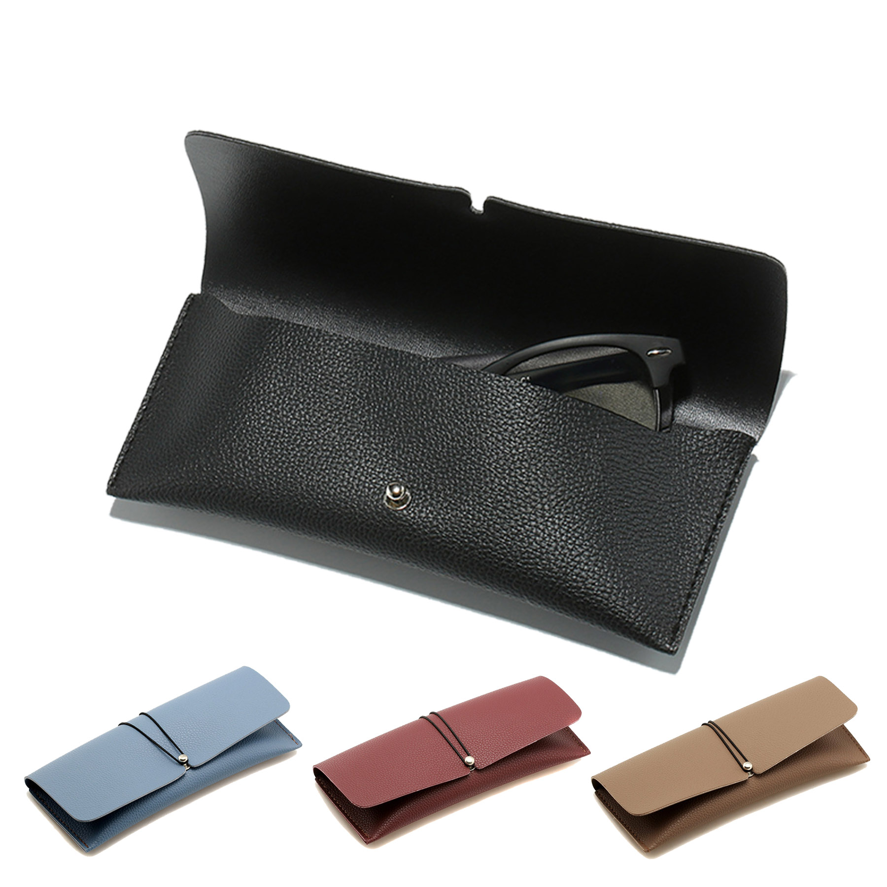 PVC Leather Spectacle Case