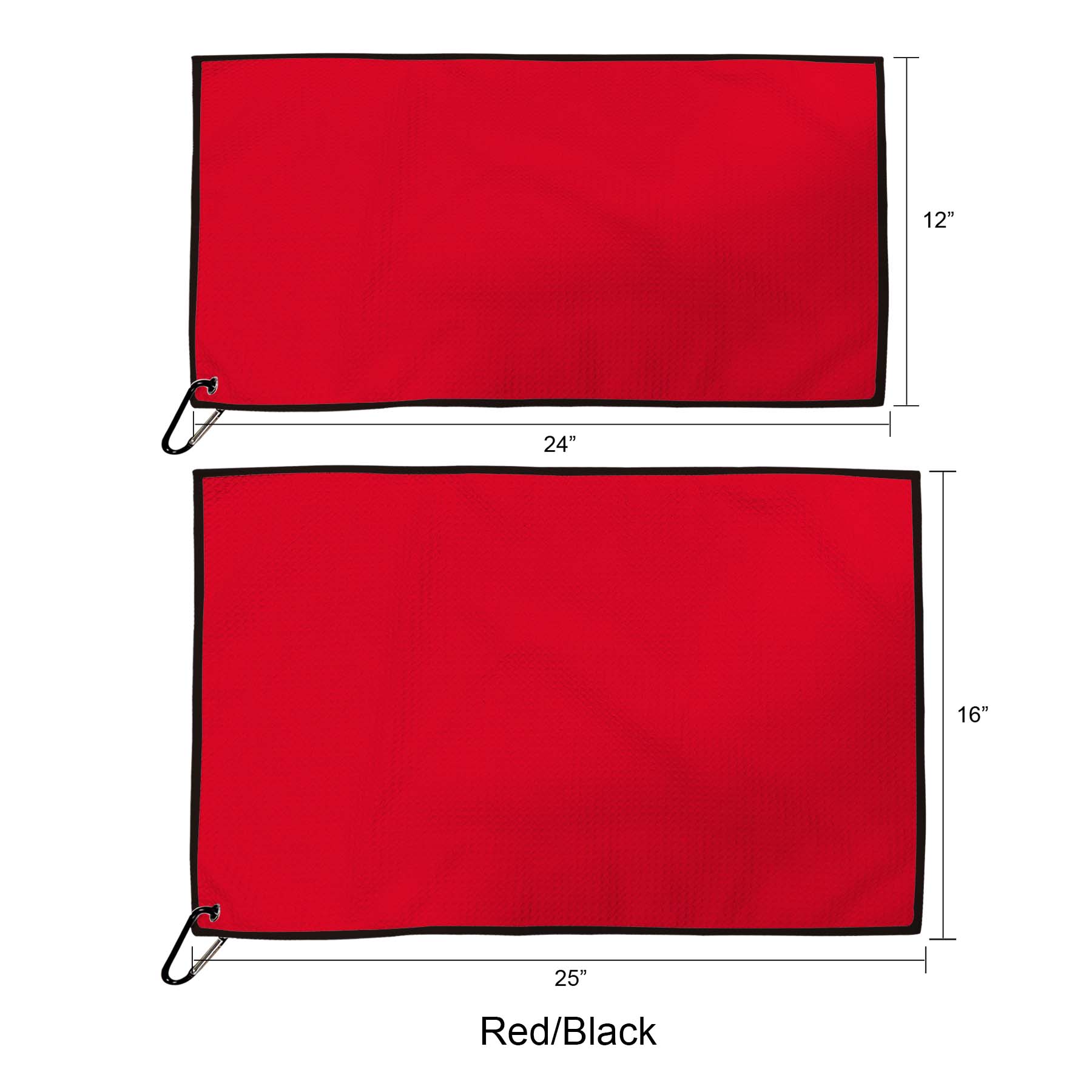Free Shipping Full Color 400gsm Waffle Golf Towel 60