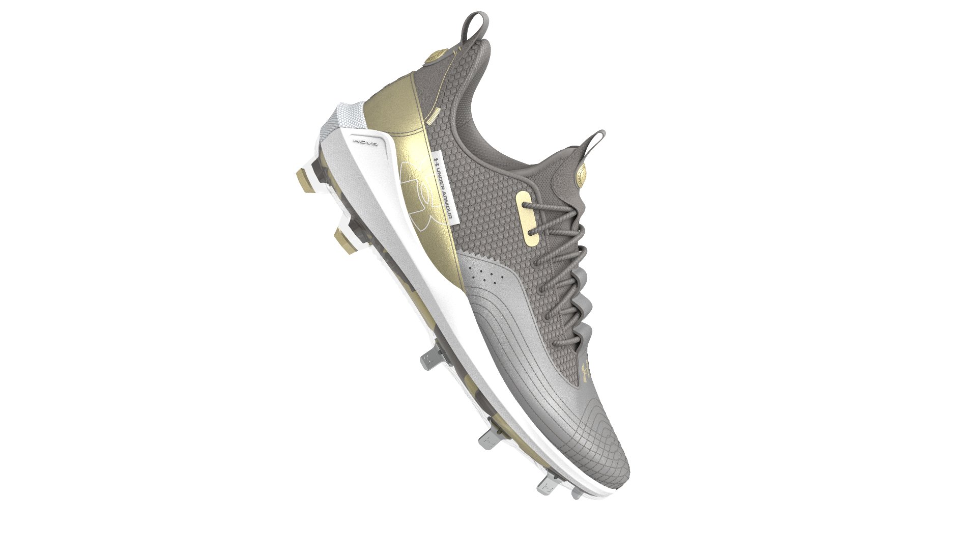 Men's UA Harper 7 Low ST LE Baseball Cleats 4