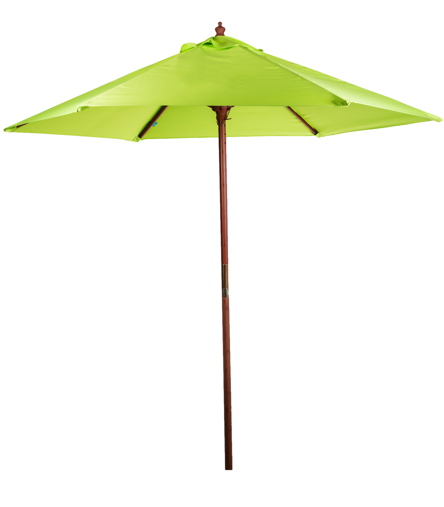 7' Wooden Market Umbrella 28