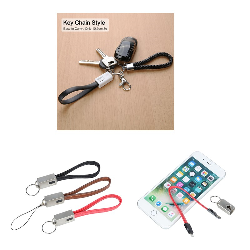 Key Chain Style USB Charging Cable