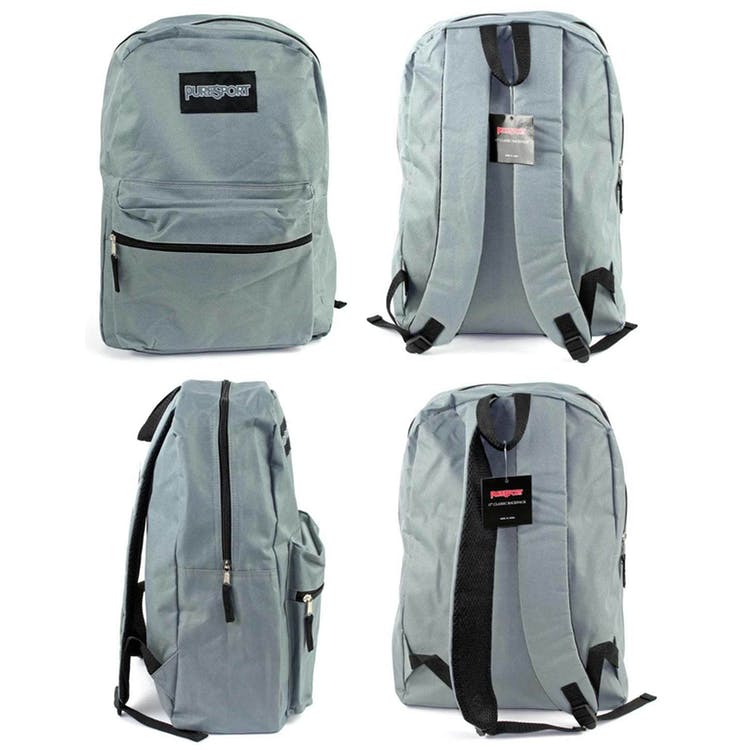 Classic Backpacks - Gray 17" 3