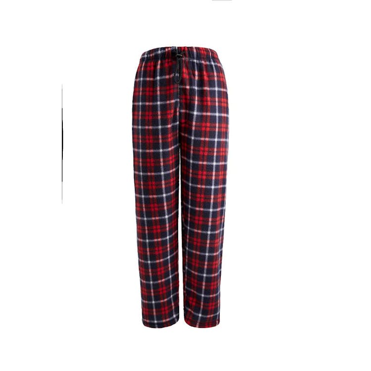 Men's Polar Fleece Pajama Pants - Size S-2XL Red 3