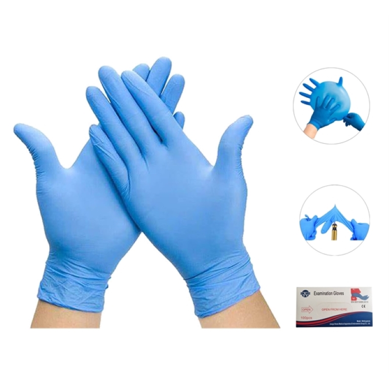 Disposable Protective Powder-free Nitrile Gloves
