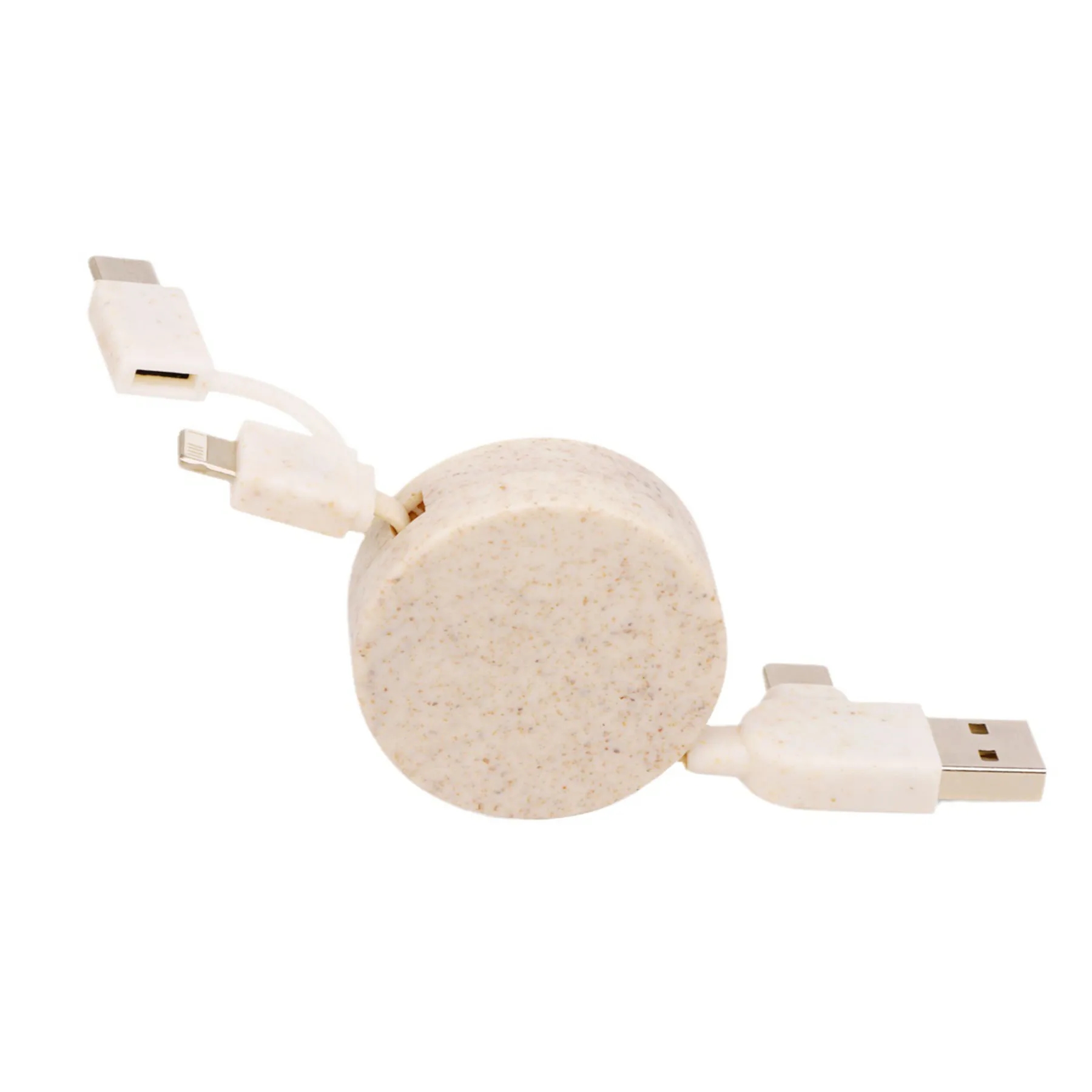 Straw Degradable Telescopic Data Cable 11
