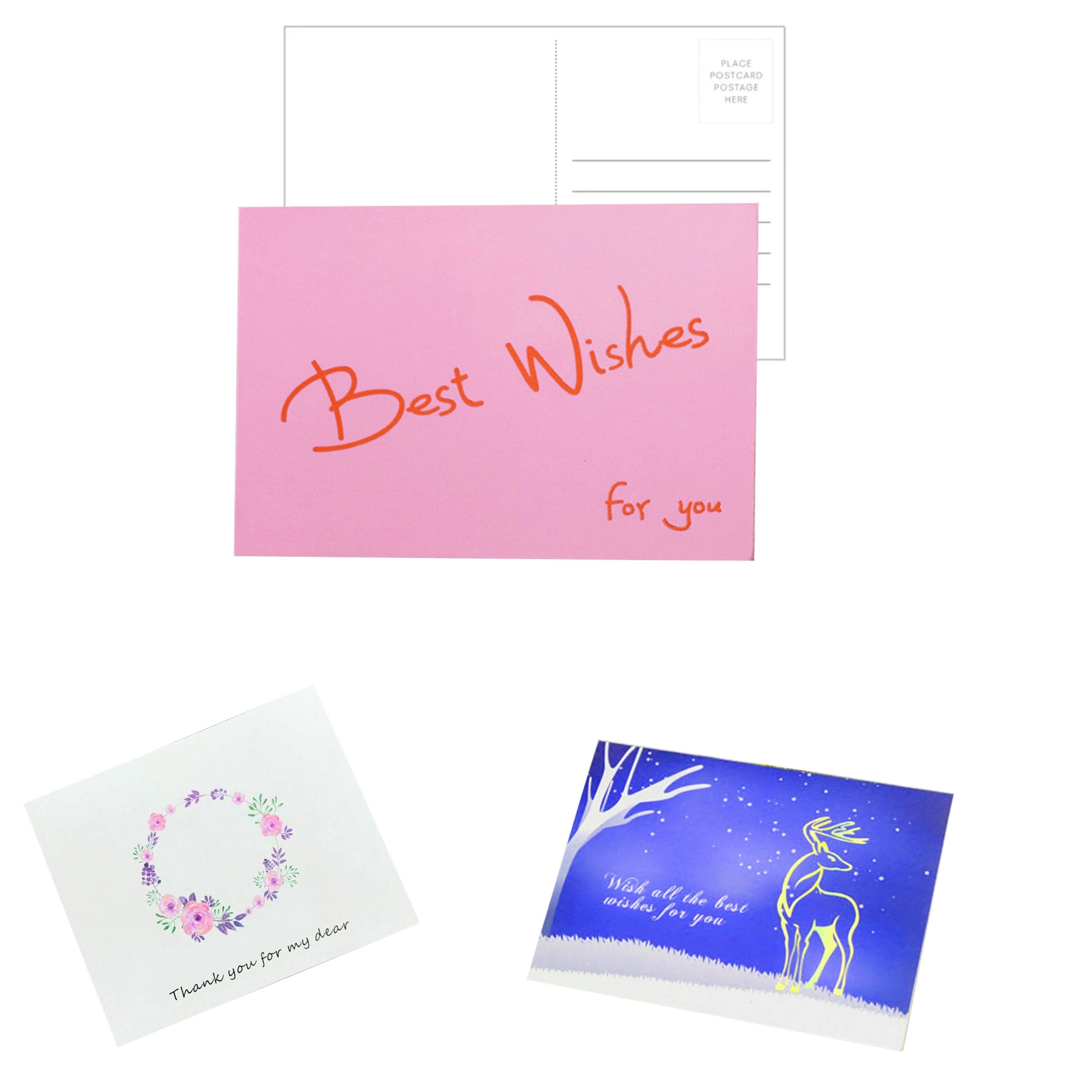Custom Postcard  MOQ 200PCS