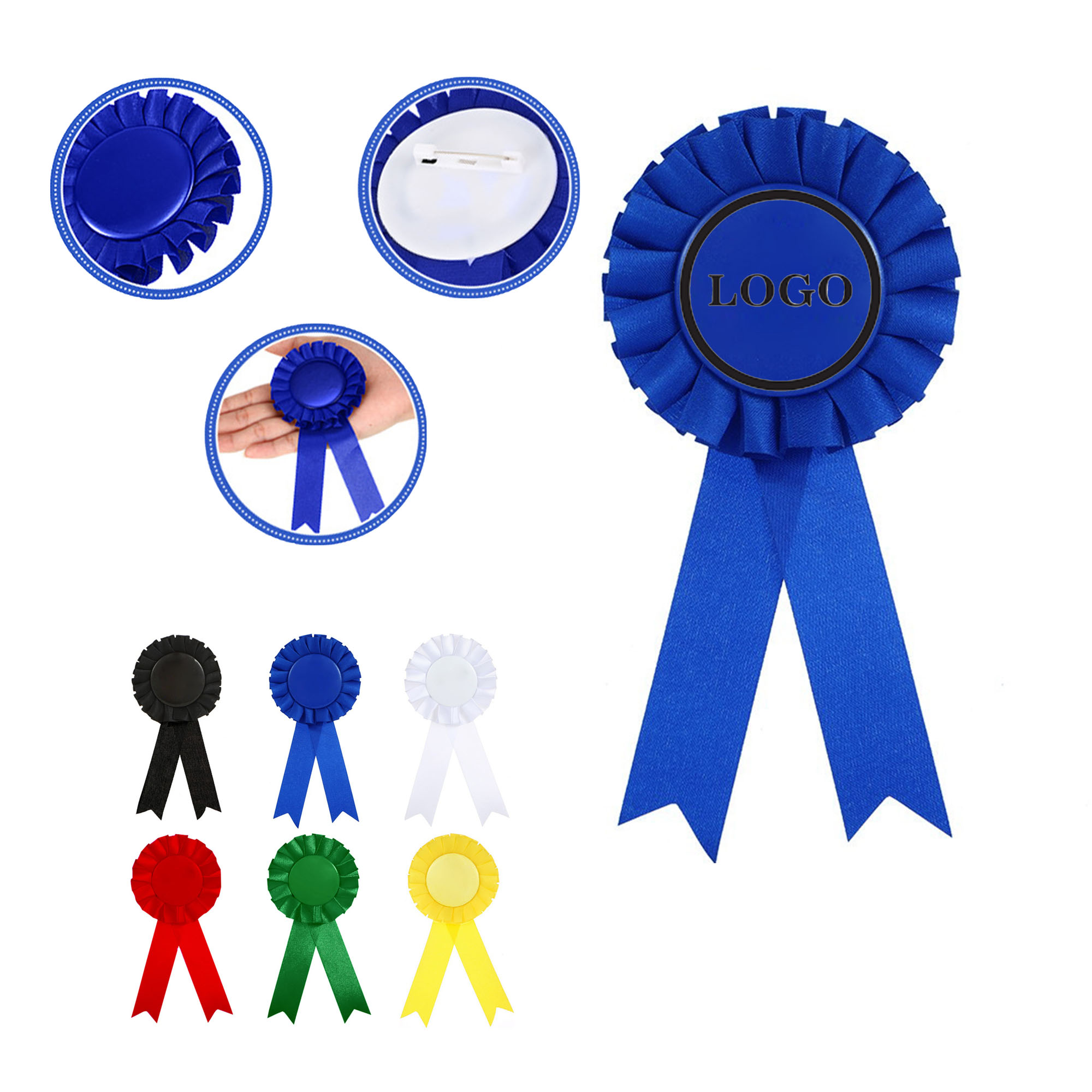 BirthdayFest Tin Badge Decor Set 4