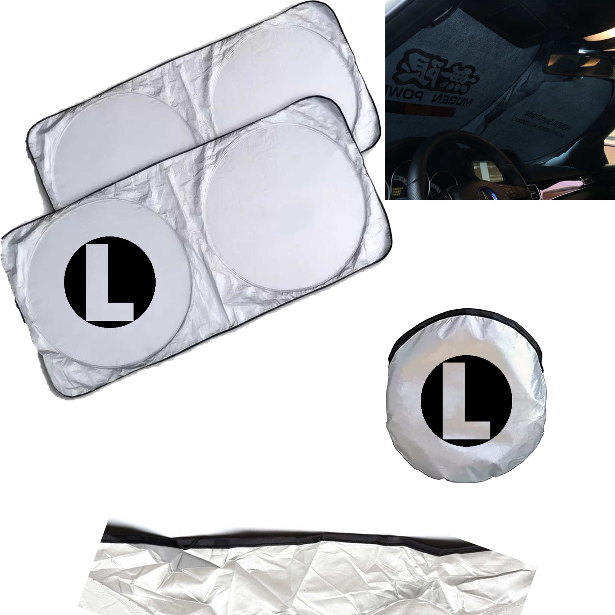 Foldable Dual-Ring Car Sunshade 7