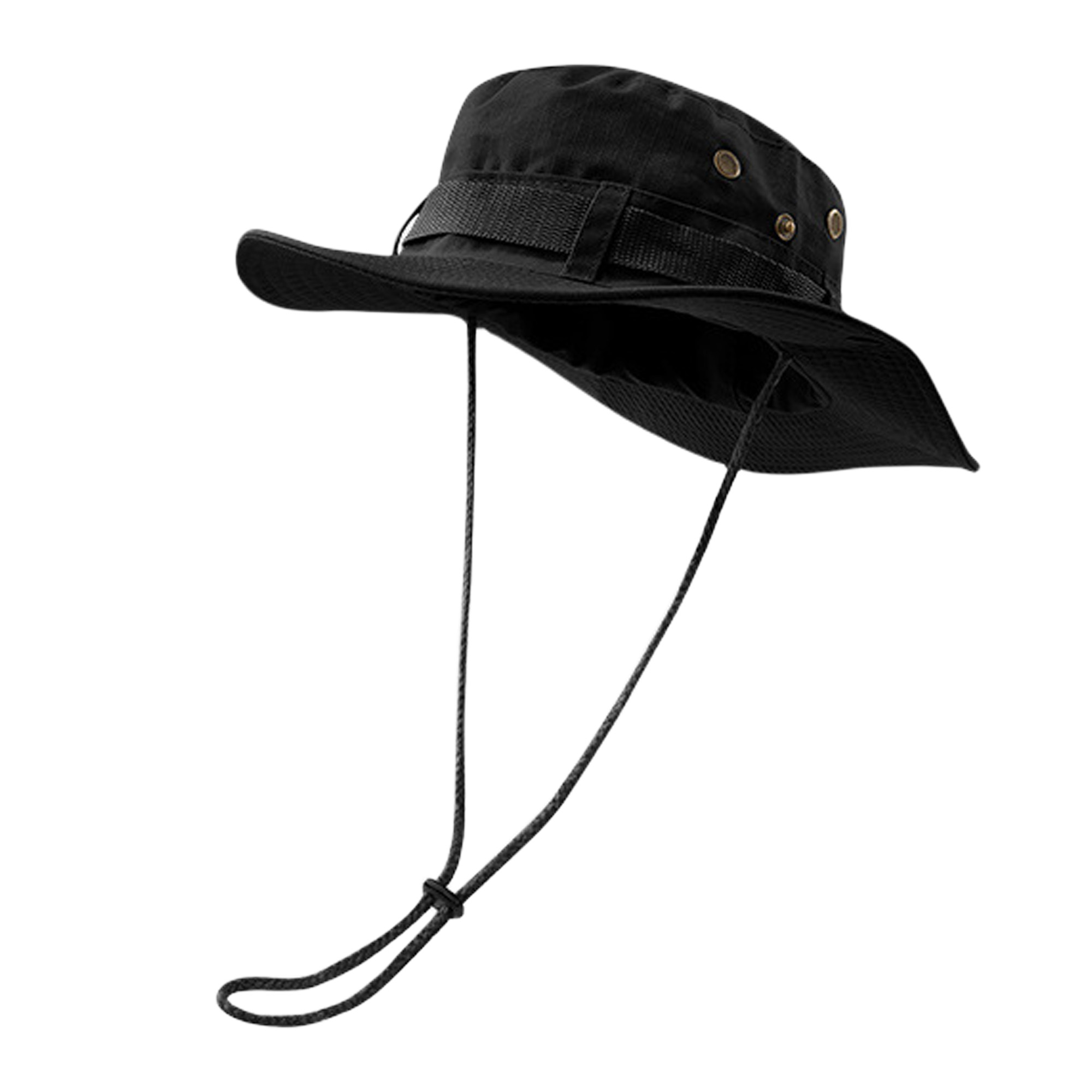Adjustable Wide Brim Bucket Hat 16