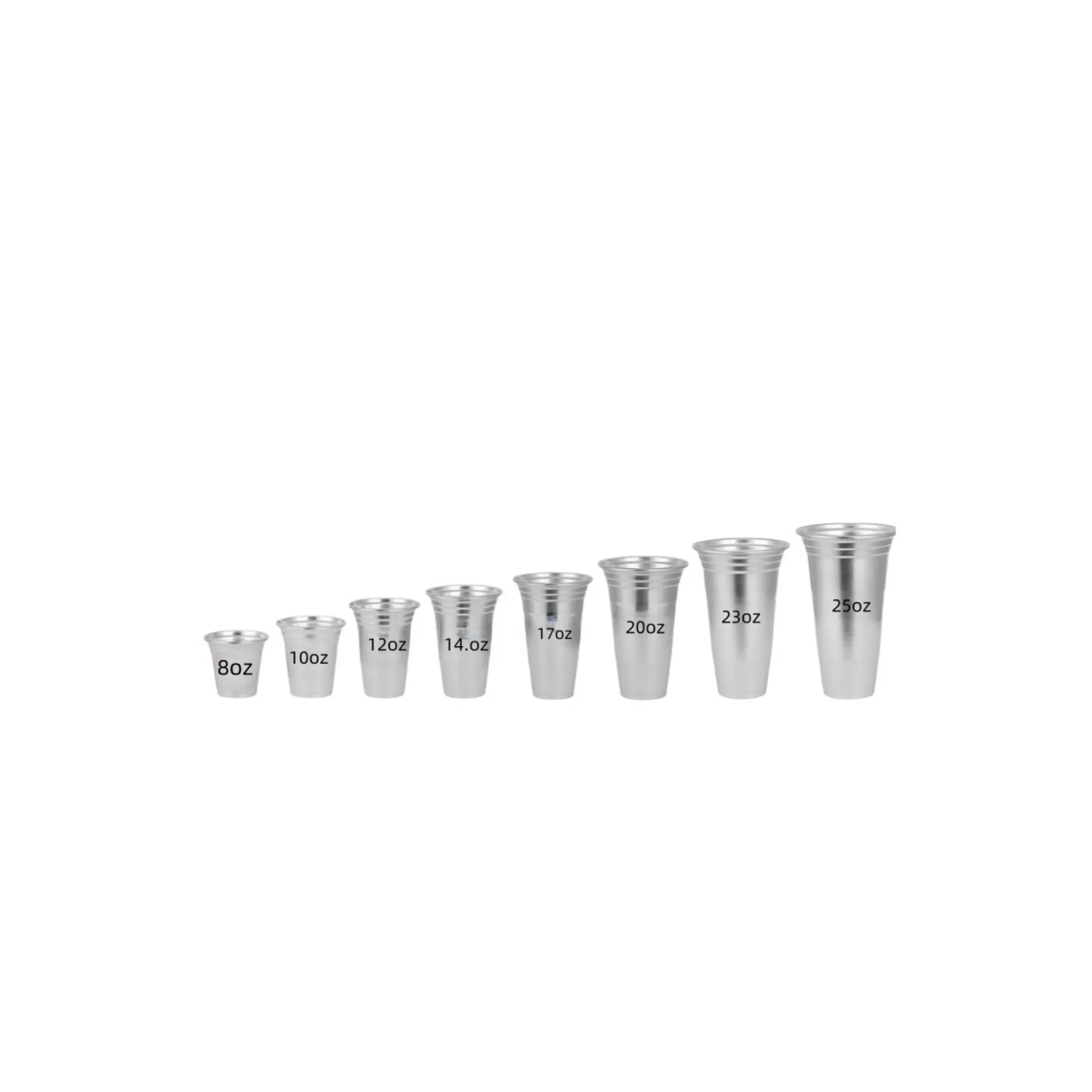 16.9 Oz Custom Logo Aluminum Reusable Stadium Party Beer Cup 14
