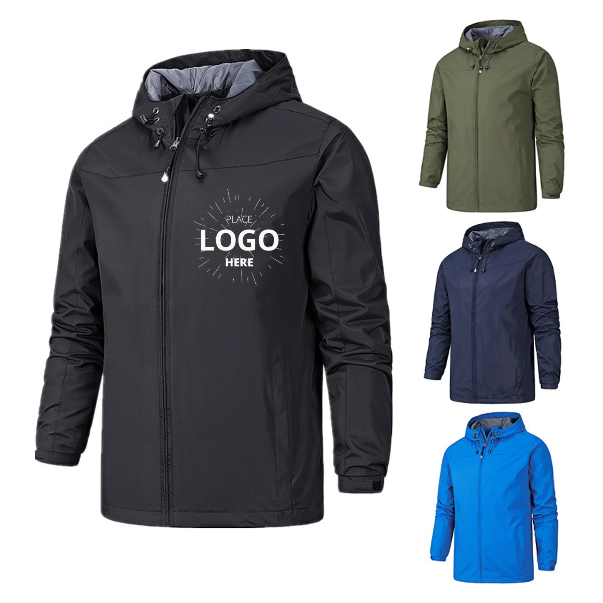 Windbreaker Hoody Jacket Coats