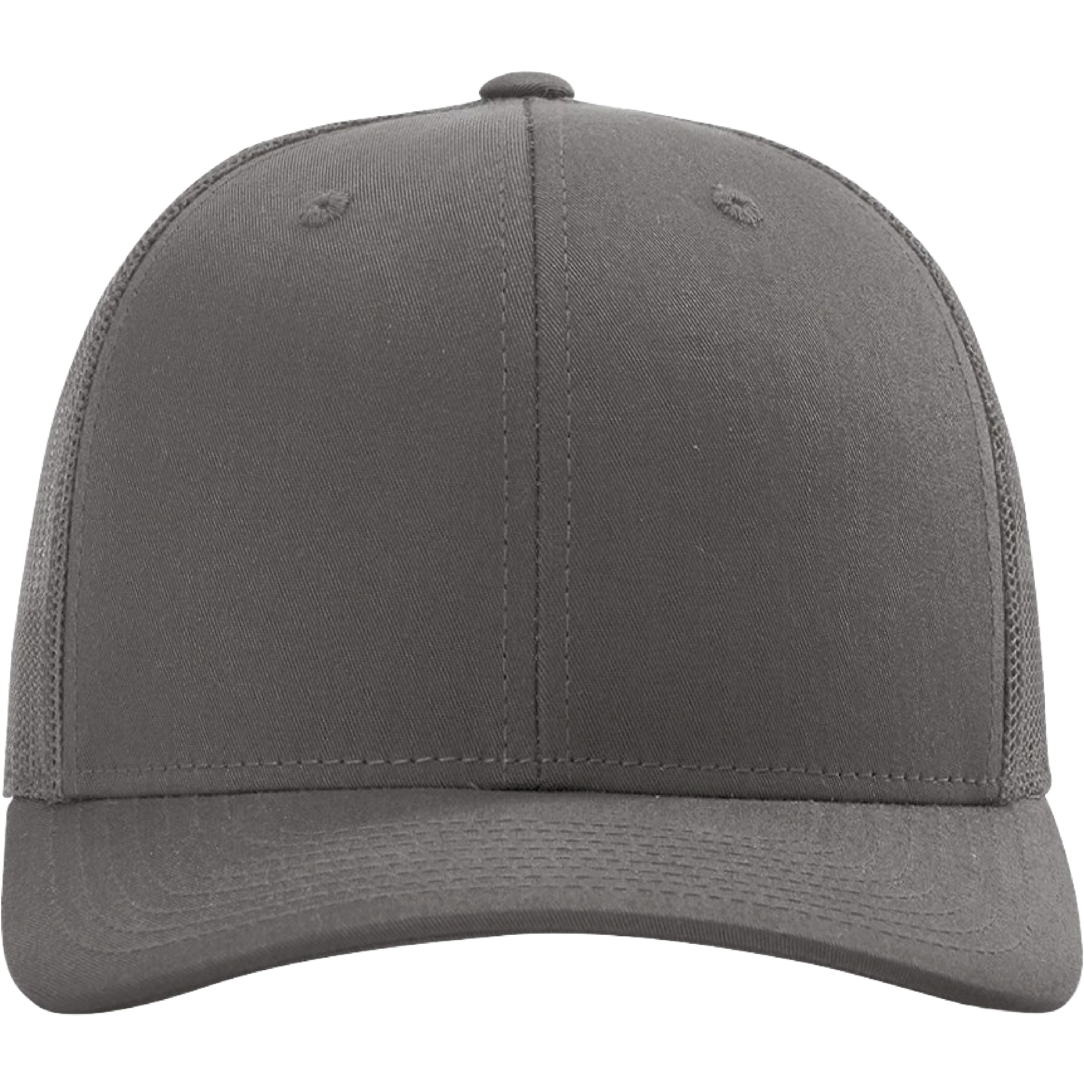 Richardson 112 6-Panel Snapback Trucker Hat w/Leatherette Adhesive Patches or Embroidery 249