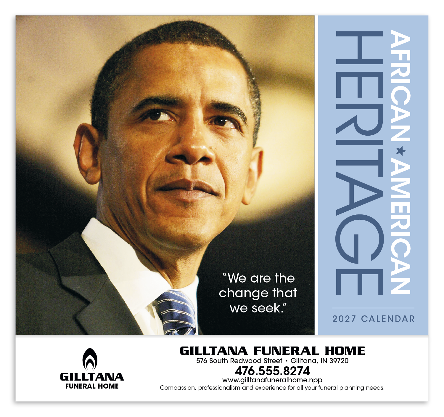 Triumph Calendars African-American Heritage Barack Obama Calendar