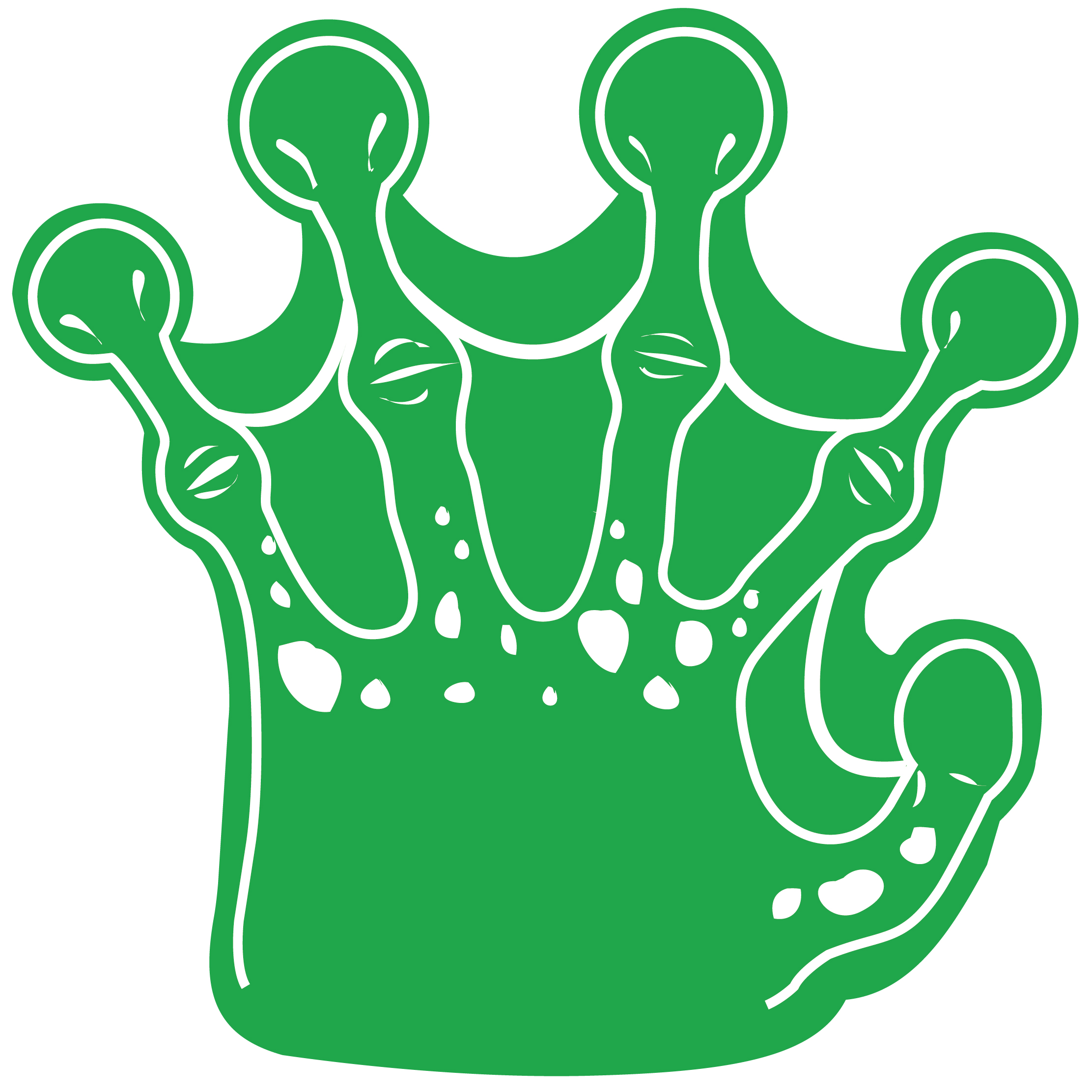 Frog Foam Hand 54